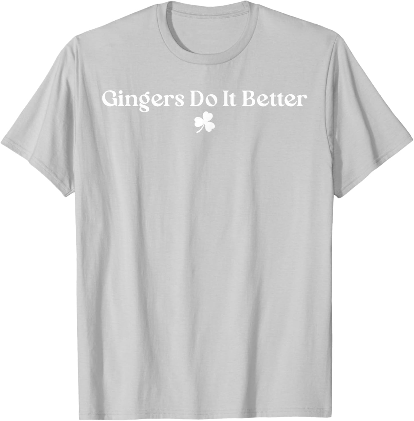Gingers Do It Better St Patrick's Day Dibs on The Gingers T-Shirt - T-Shirt | Ash