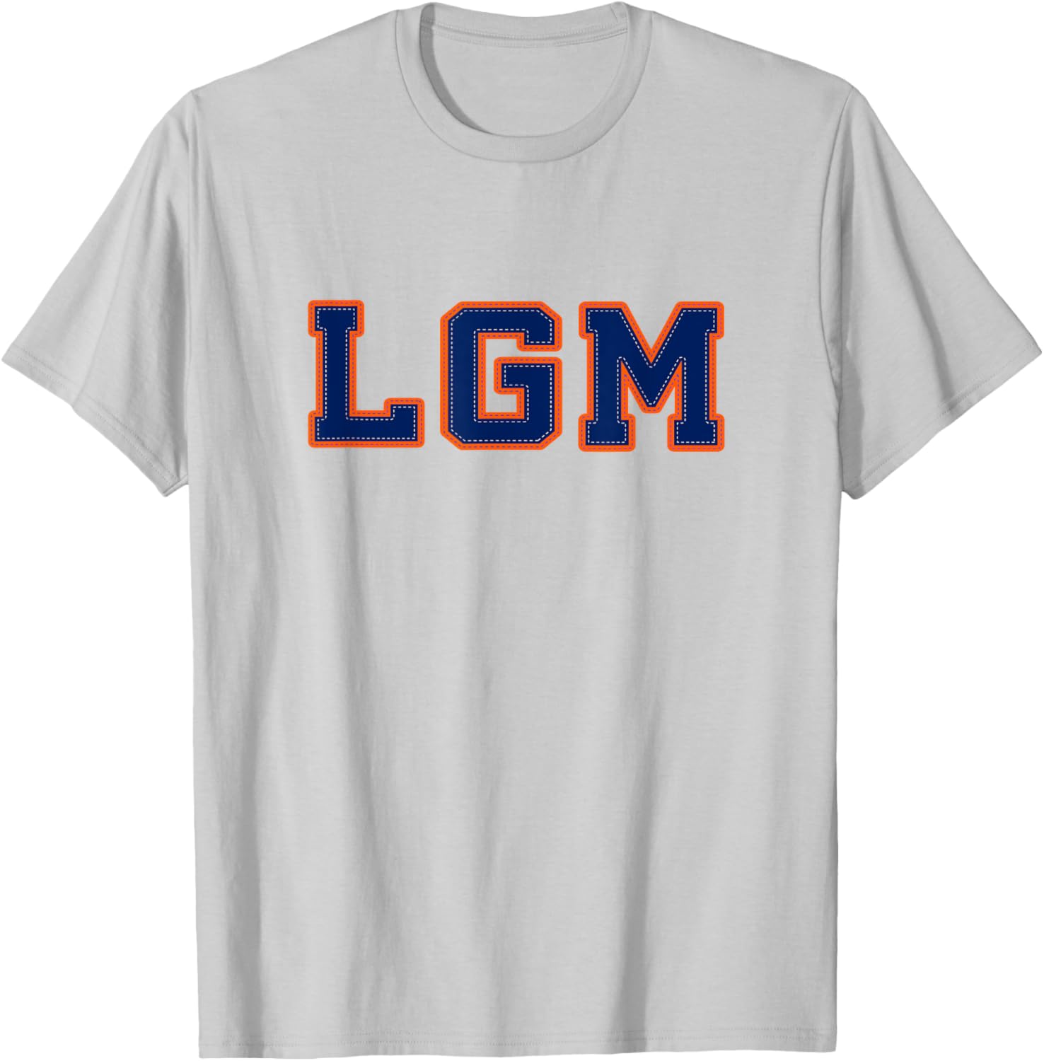LFGM Baseball Let's Go T-Shirt - T-Shirt | Ash