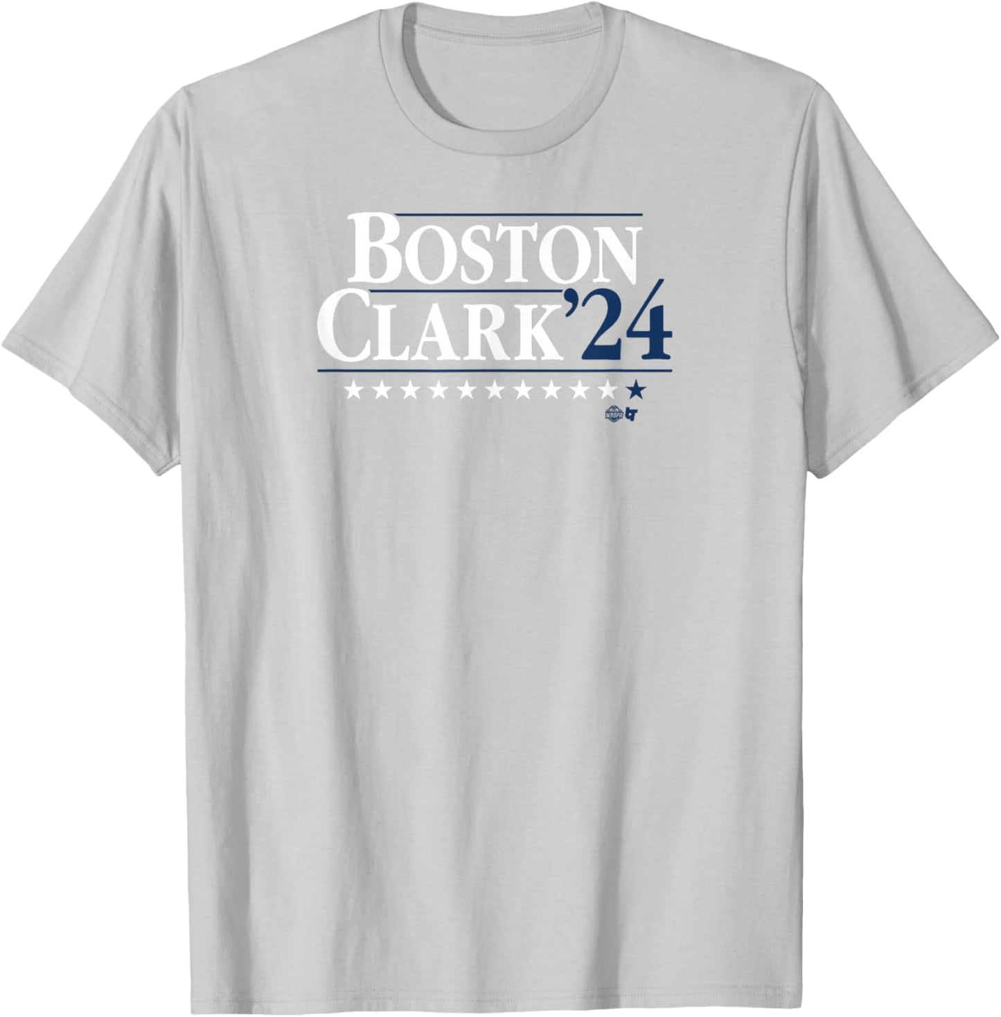 Boston-Clark '24 - Indiana Basketball T-Shirt - T-Shirt | Ash