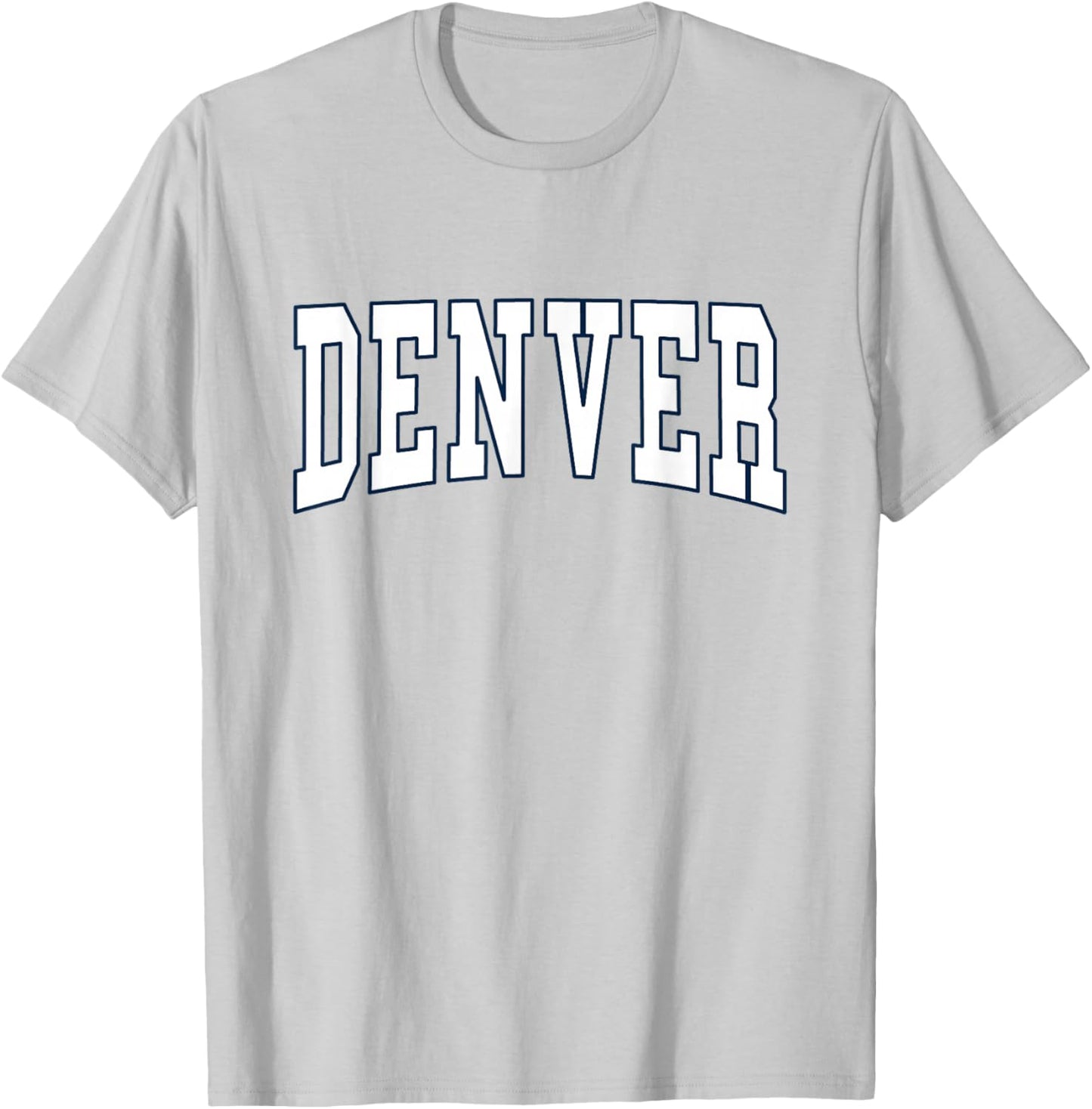 DENVER - Throwback Design - Classic T-Shirt - T-Shirt | Ash