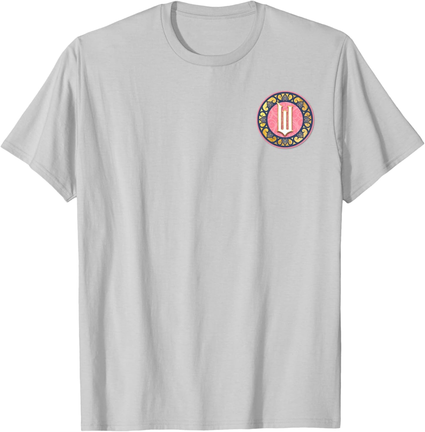 Wicked Glinda Logo Front & Back T-Shirt - T-Shirt | Ash