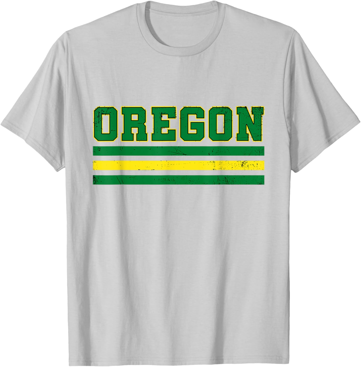 Graphic Oregons Name Proud - Oregons Spirit Evergreen Sports T-Shirt - T-Shirt | Ash