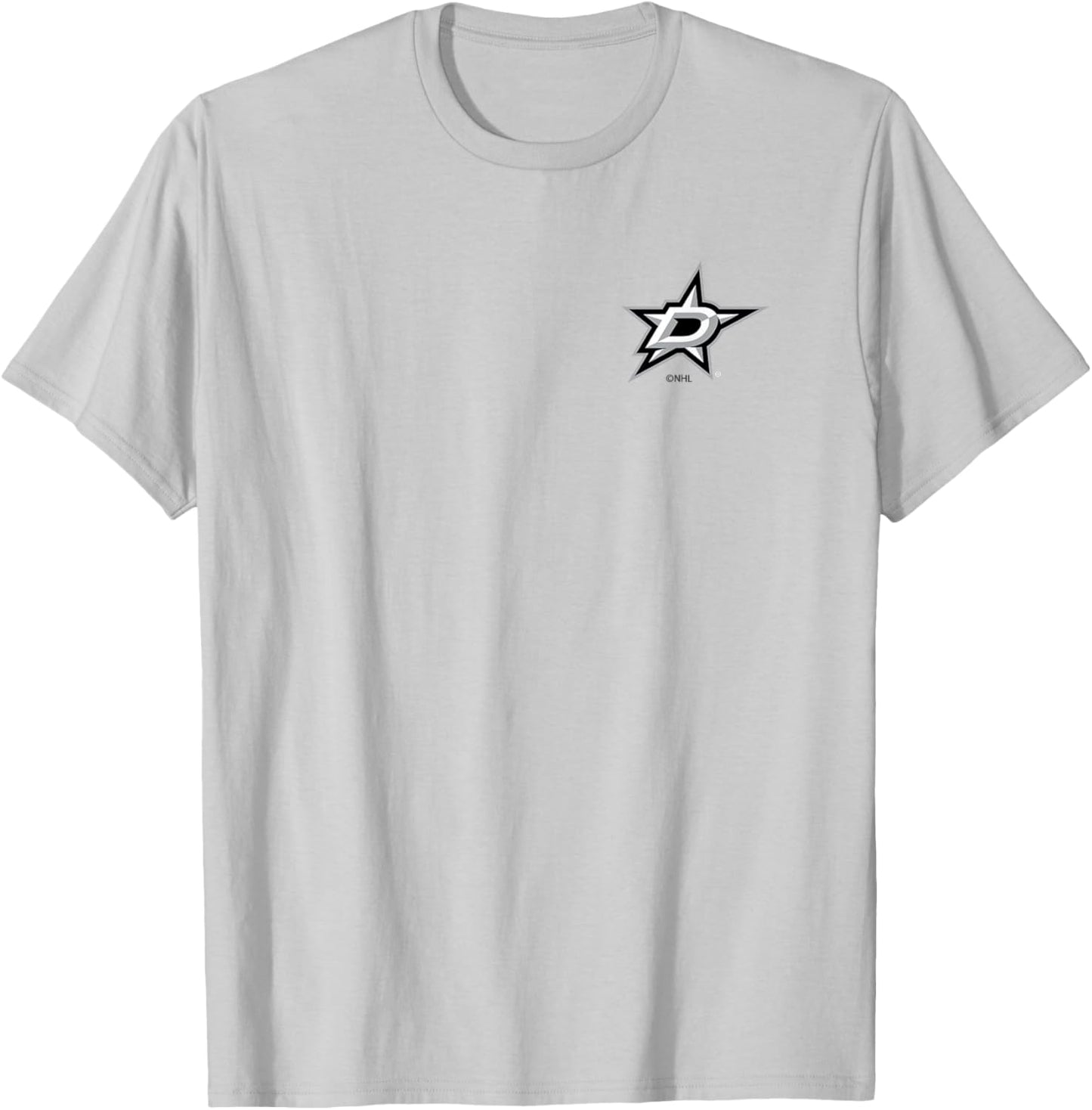 Dallas Stars Support Green Officially Licensed T-Shirt - T-Shirt | Ash