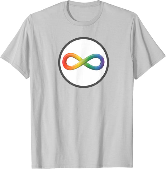 Neurodivergent Ninja Logo T-Shirt - T-Shirt | Ash