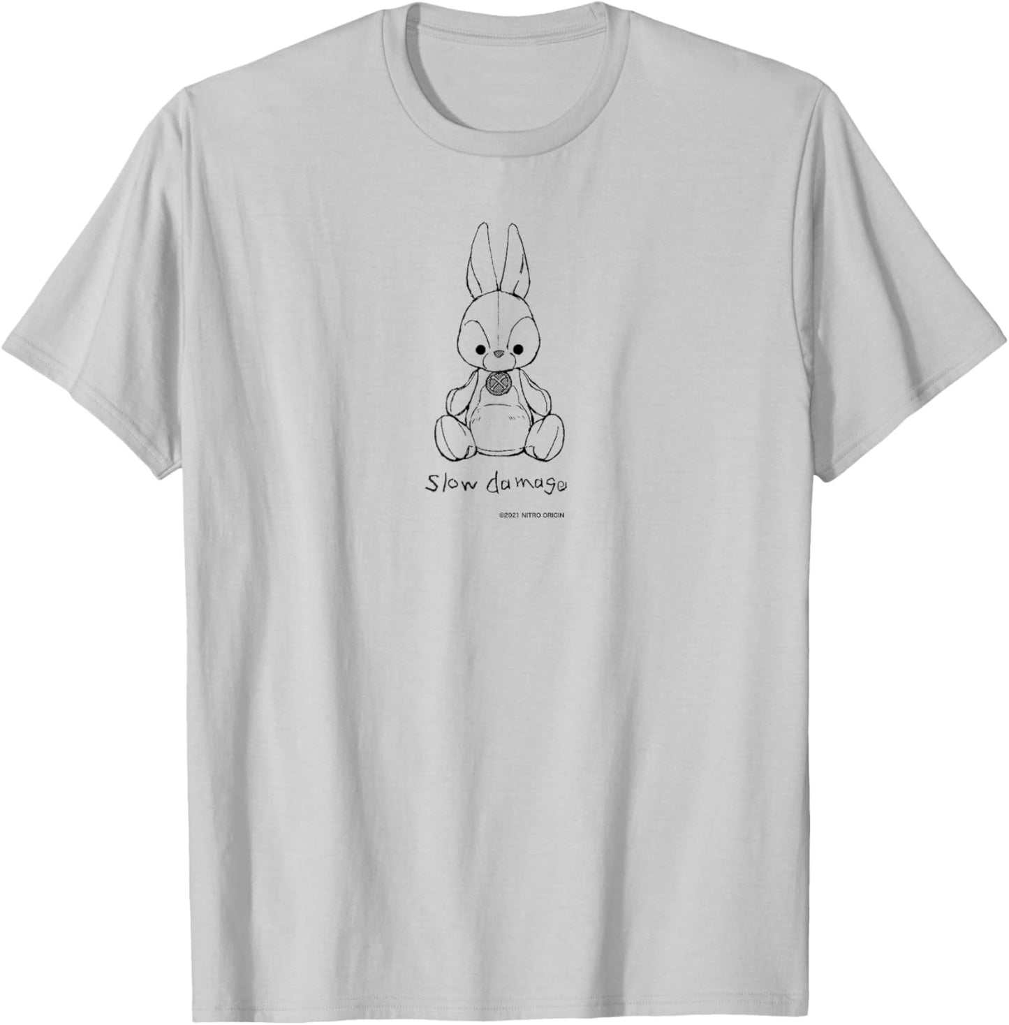Slow Damage Original T-Shirt - T-Shirt | Ash