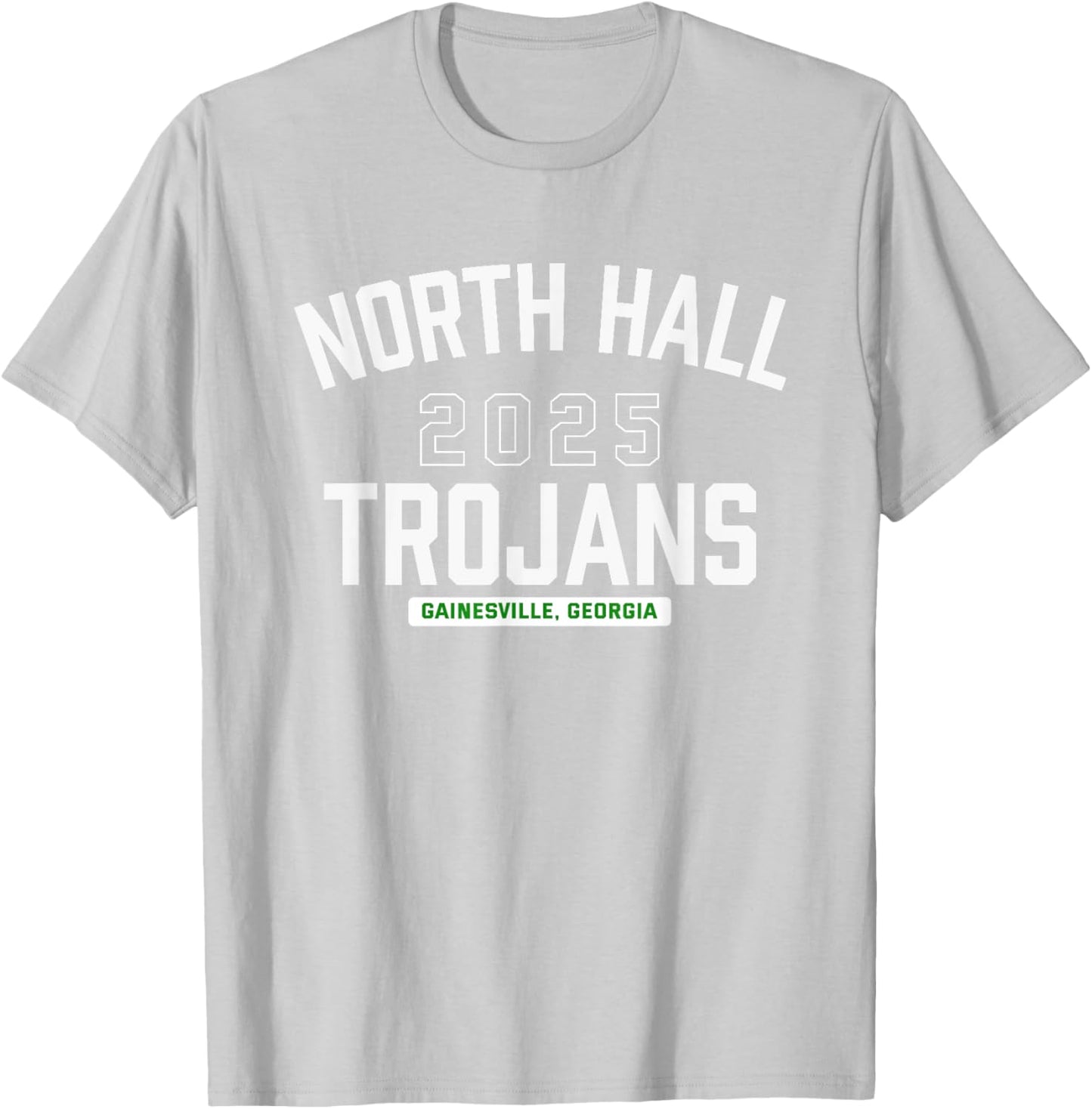 North Hall Trojans Gainesville, Georgia 2025 T-Shirt - T-Shirt | Ash