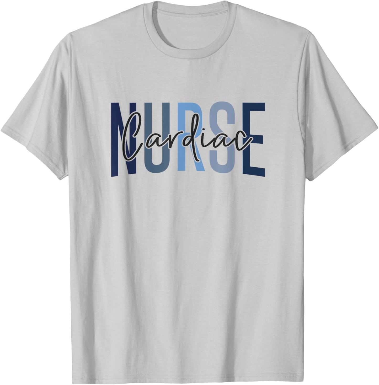 Funny Cardiac Nurse Cicu Cvicu Cardiology Heart Healthcare T-Shirt - T-Shirt | Ash