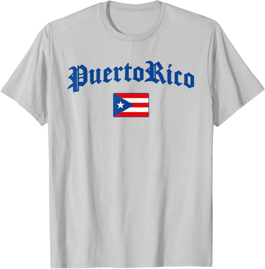 Puerto Rico Flag Souvenir Women Kids T-Shirt - T-Shirt | Ash