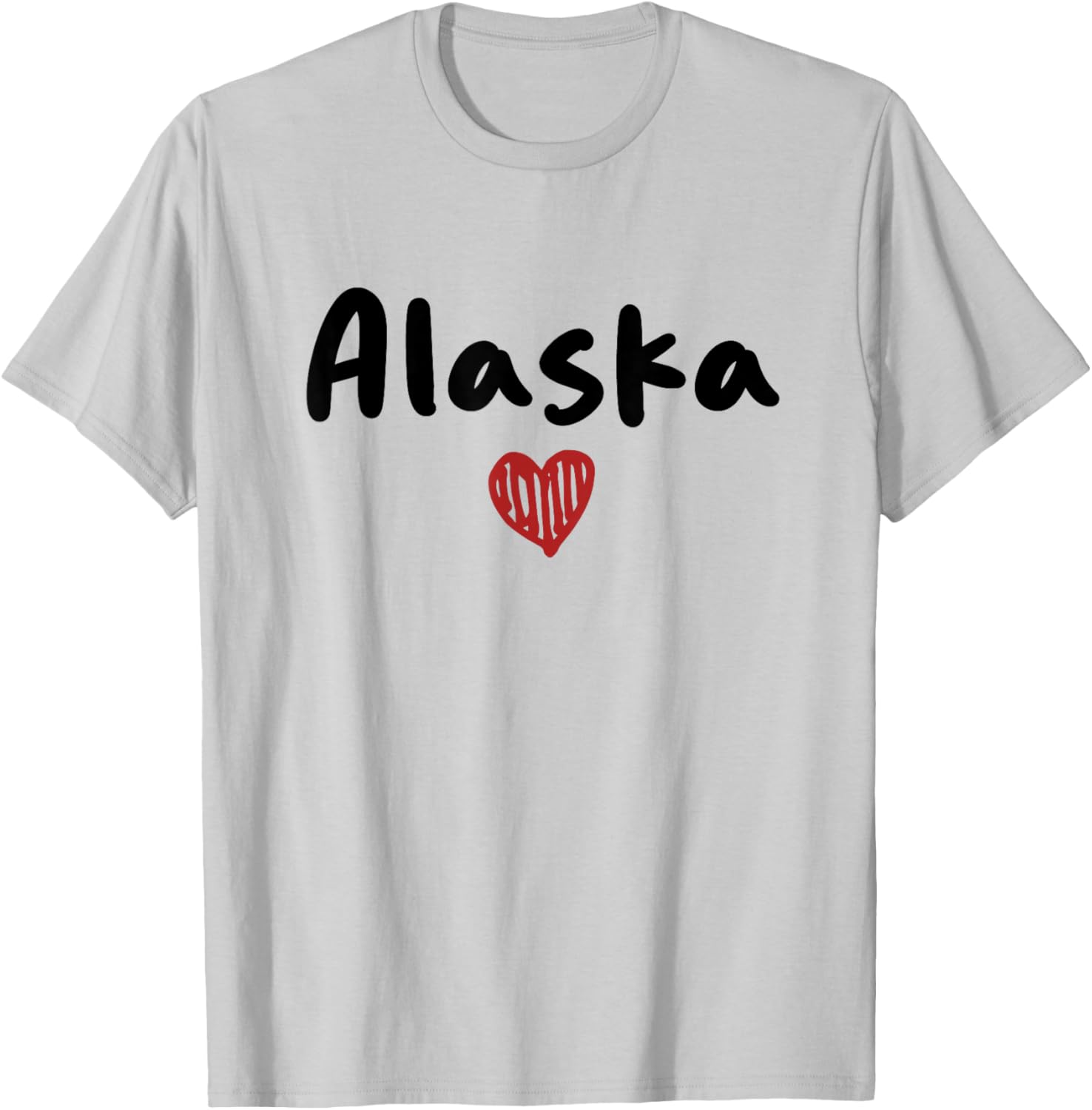 Alaska - I Love Alaska - Classic T-Shirt - T-Shirt | Ash