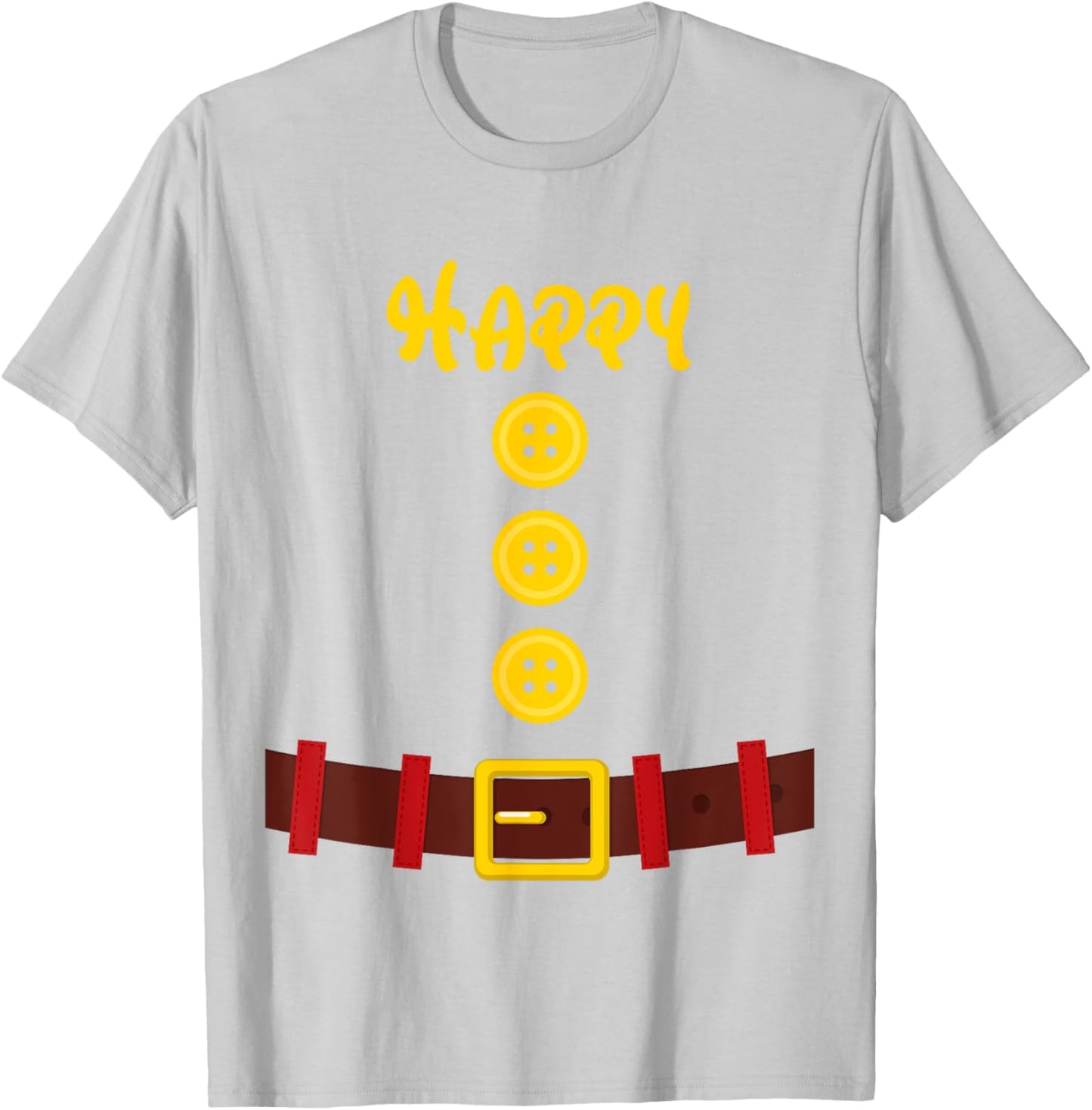 Dwarf Easy Halloween Group Dwarf Matching Men Women Costume T-Shirt - T-Shirt | Ash