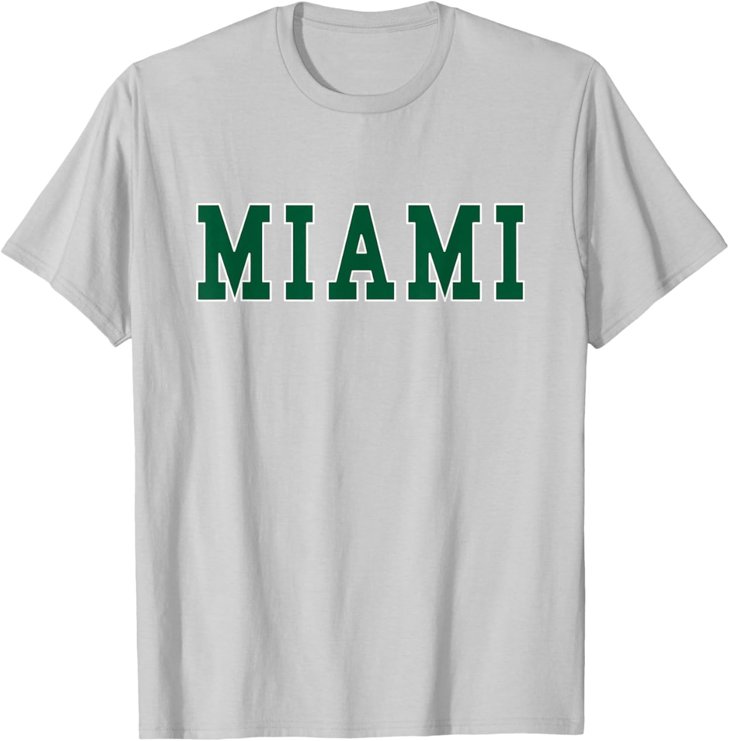 MIAMI - Throwback Design - Classic T-Shirt - T-Shirt | Ash