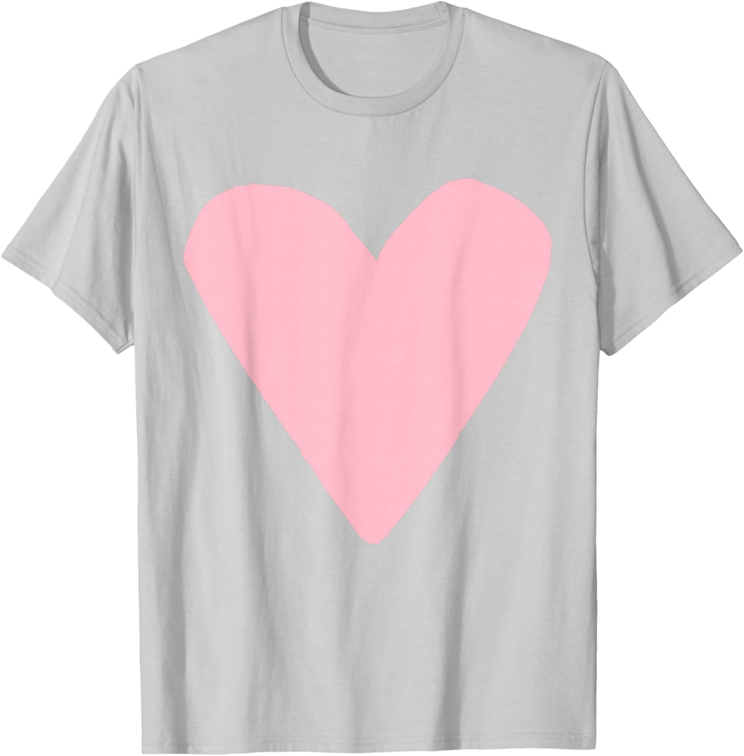Light Pink Heart Red Pink T-Shirt - T-Shirt | Ash