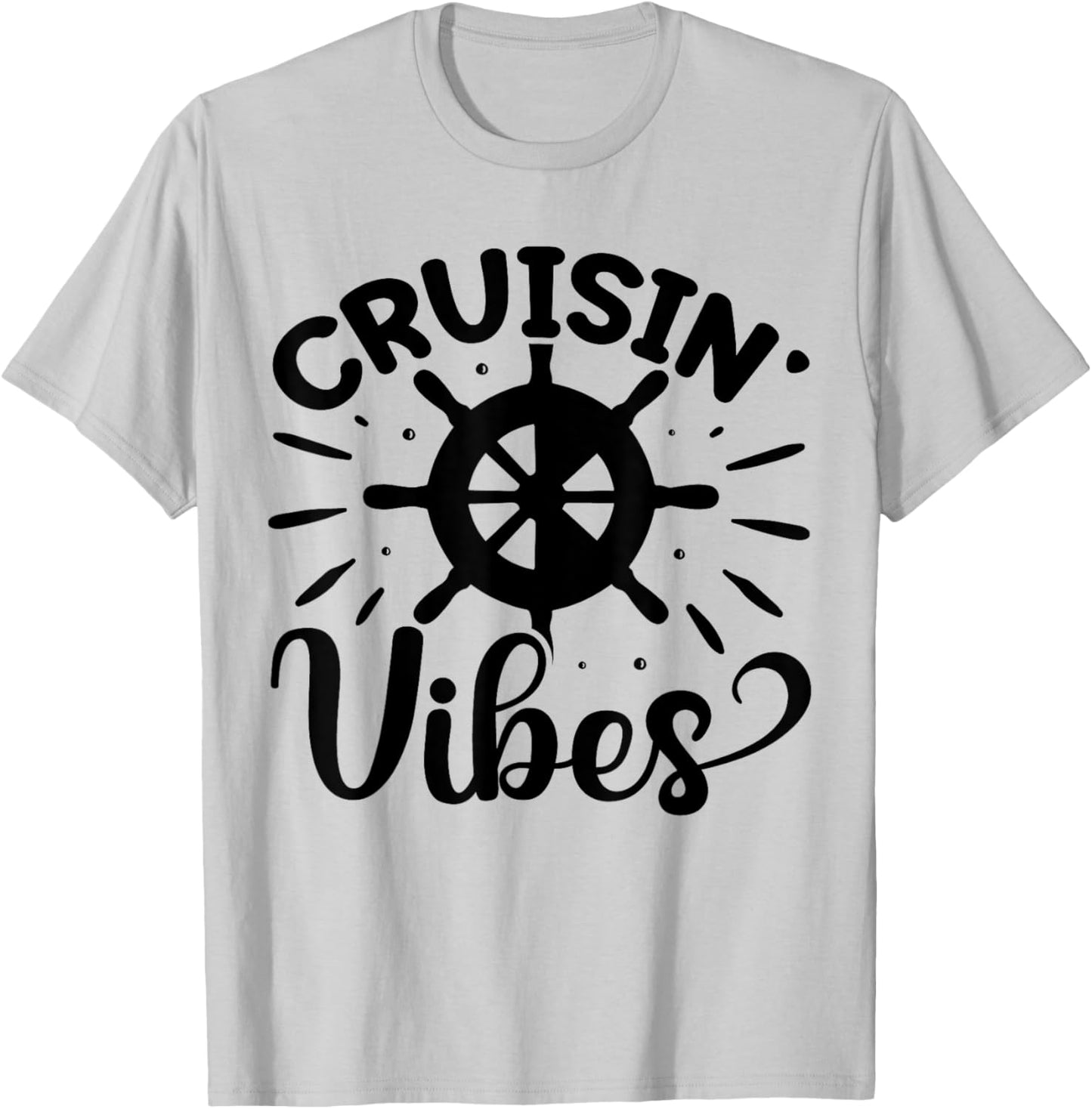 Cruisin Vibes T-Shirt - T-Shirt | Ash