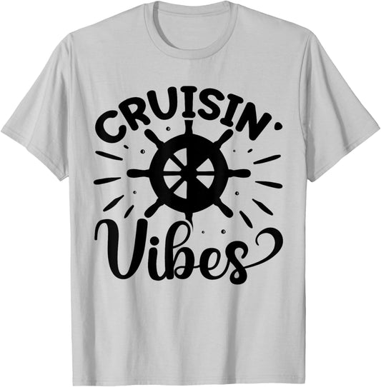 Cruisin Vibes T-Shirt - T-Shirt | Ash
