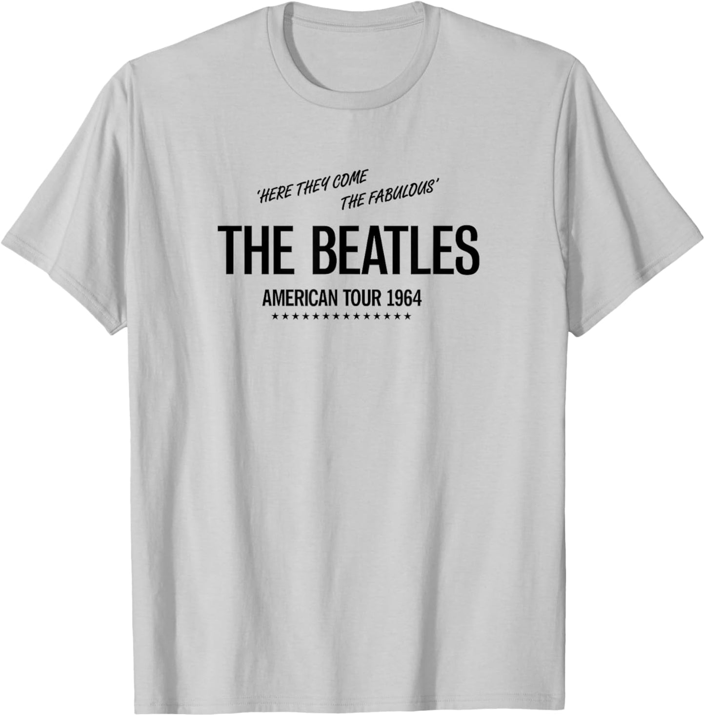 The Beatles - American Tour 1964 City Dates T-Shirt - T-Shirt | Ash