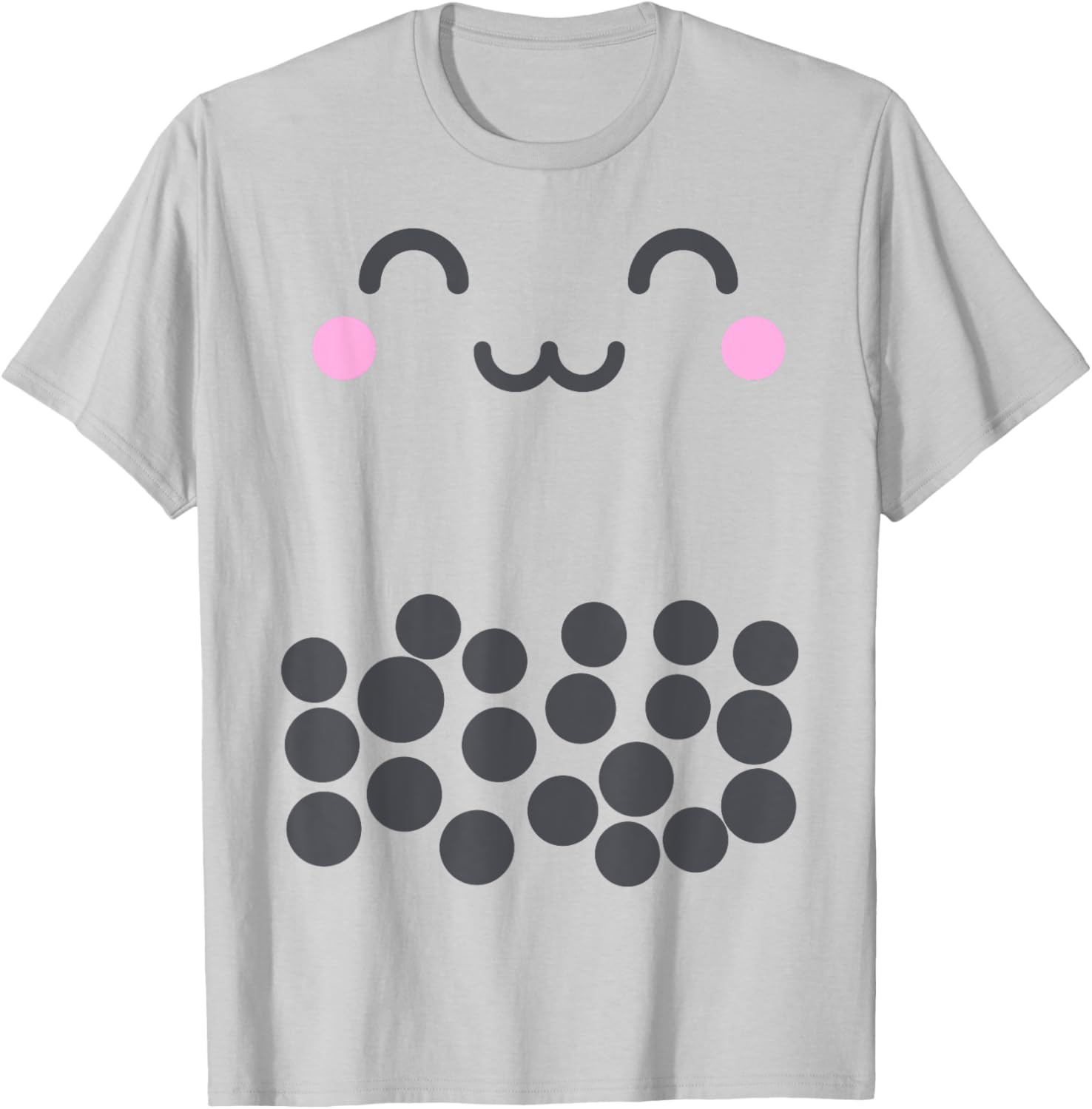 Cute Kawaii Boba Bubble Tea Costume For Kids and Toddlers T-Shirt - T-Shirt | Ash