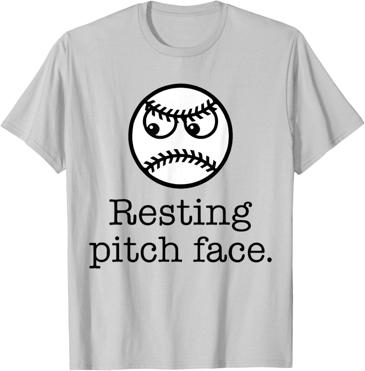 Resting Pitch Face T-Shirt - T-Shirt | Ash