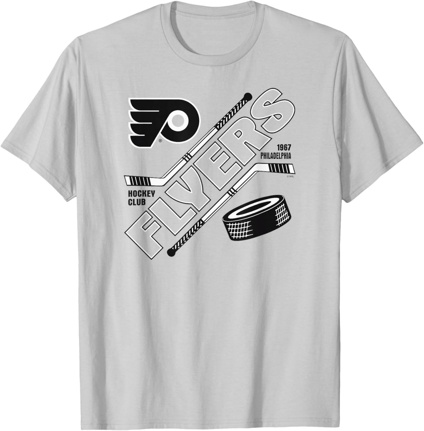 Philadelphia Flyers Force Orange Officially Licensed T-Shirt - T-Shirt | Ash