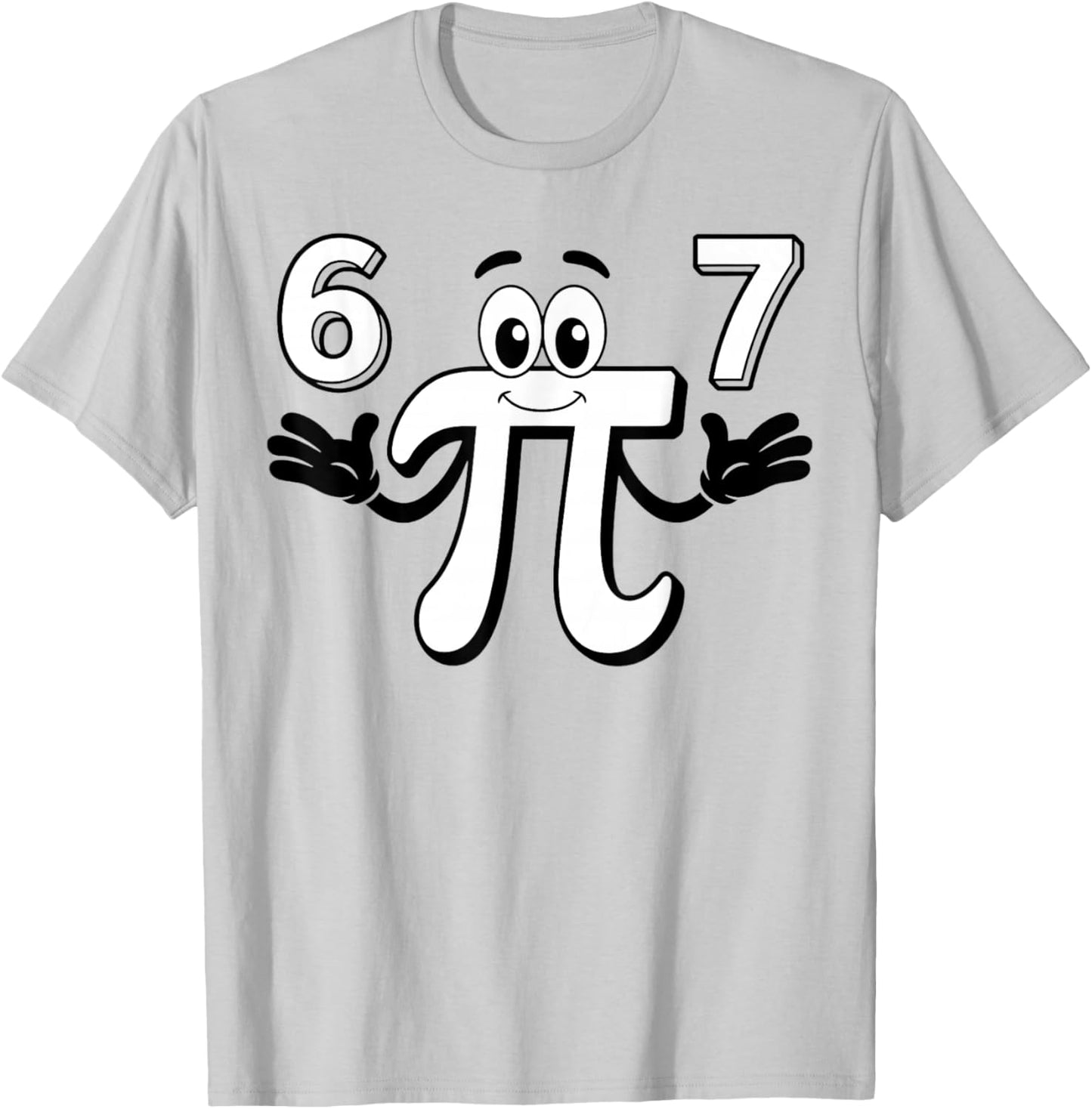 Funny 3.14 Pi Day Meme Math Design for Geeks and Students T-Shirt - T-Shirt | Ash