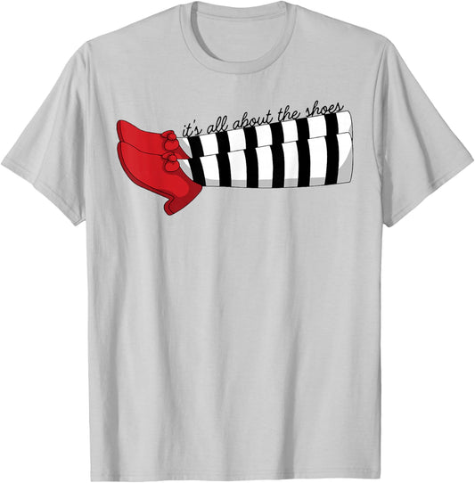 It's All About The Shoes T-Shirt - T-Shirt | Ash