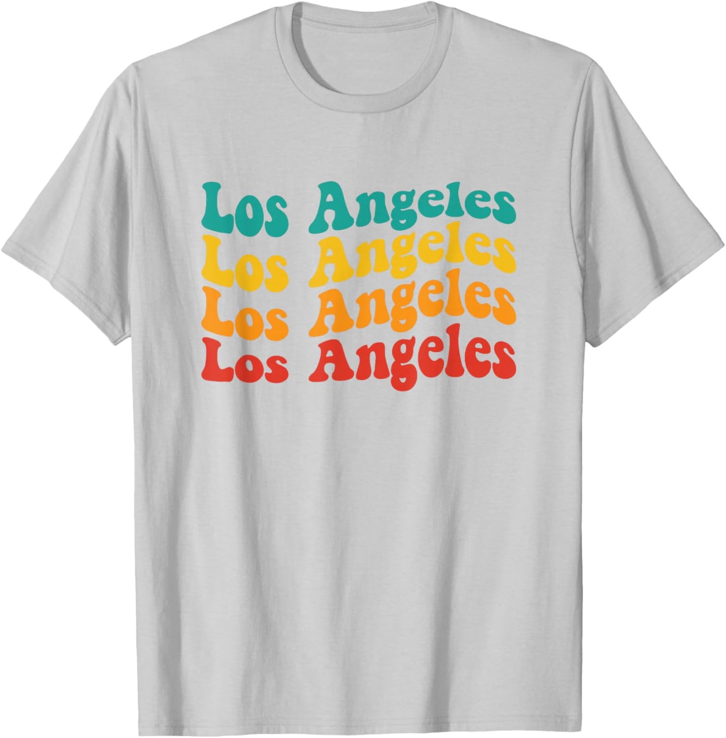 Vintage 60s Los Angeles Souvenir Men Kids LA T-Shirt - T-Shirt | Ash