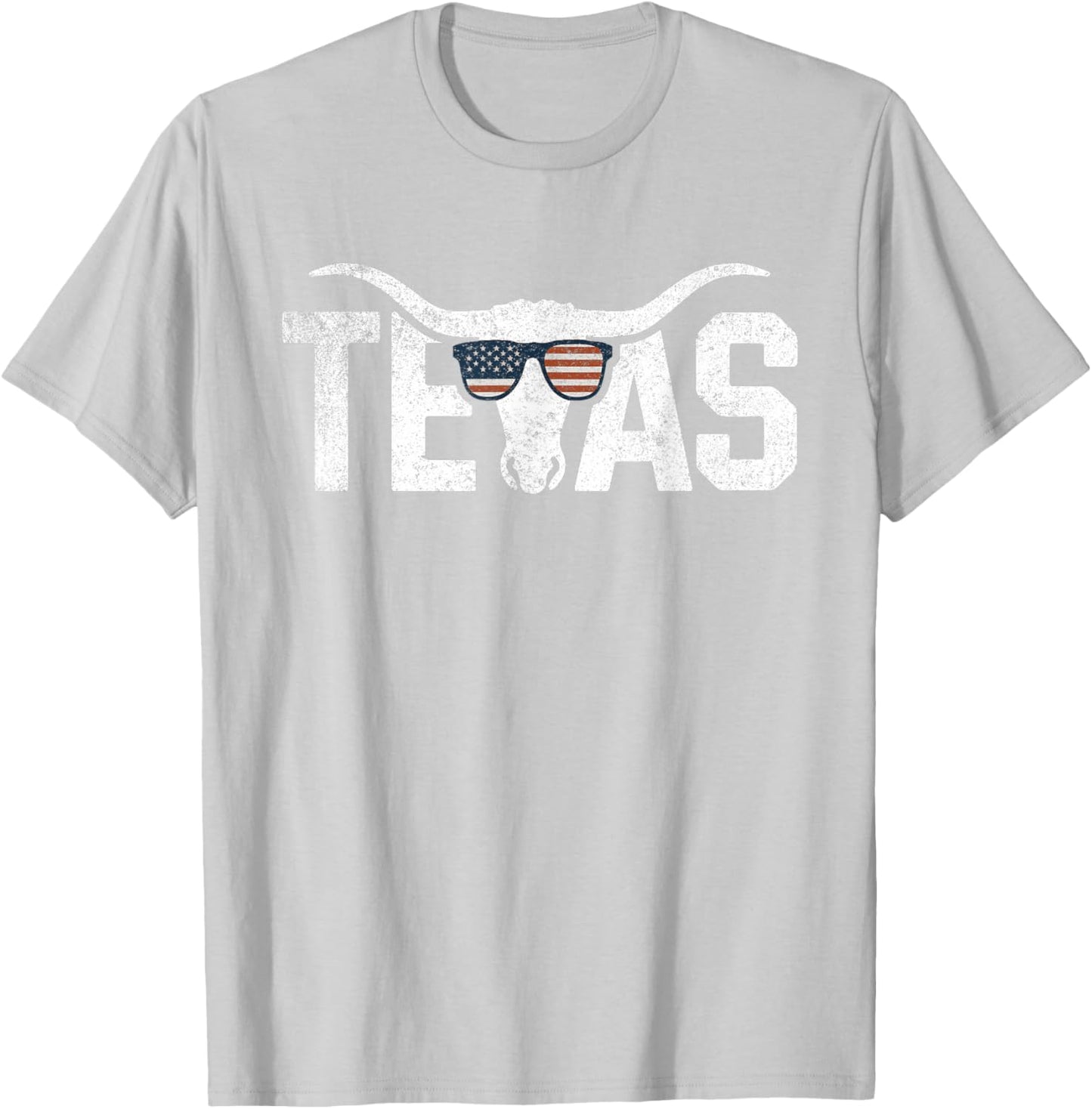 Texas Vintage Retro T-Shirt - T-Shirt | Ash
