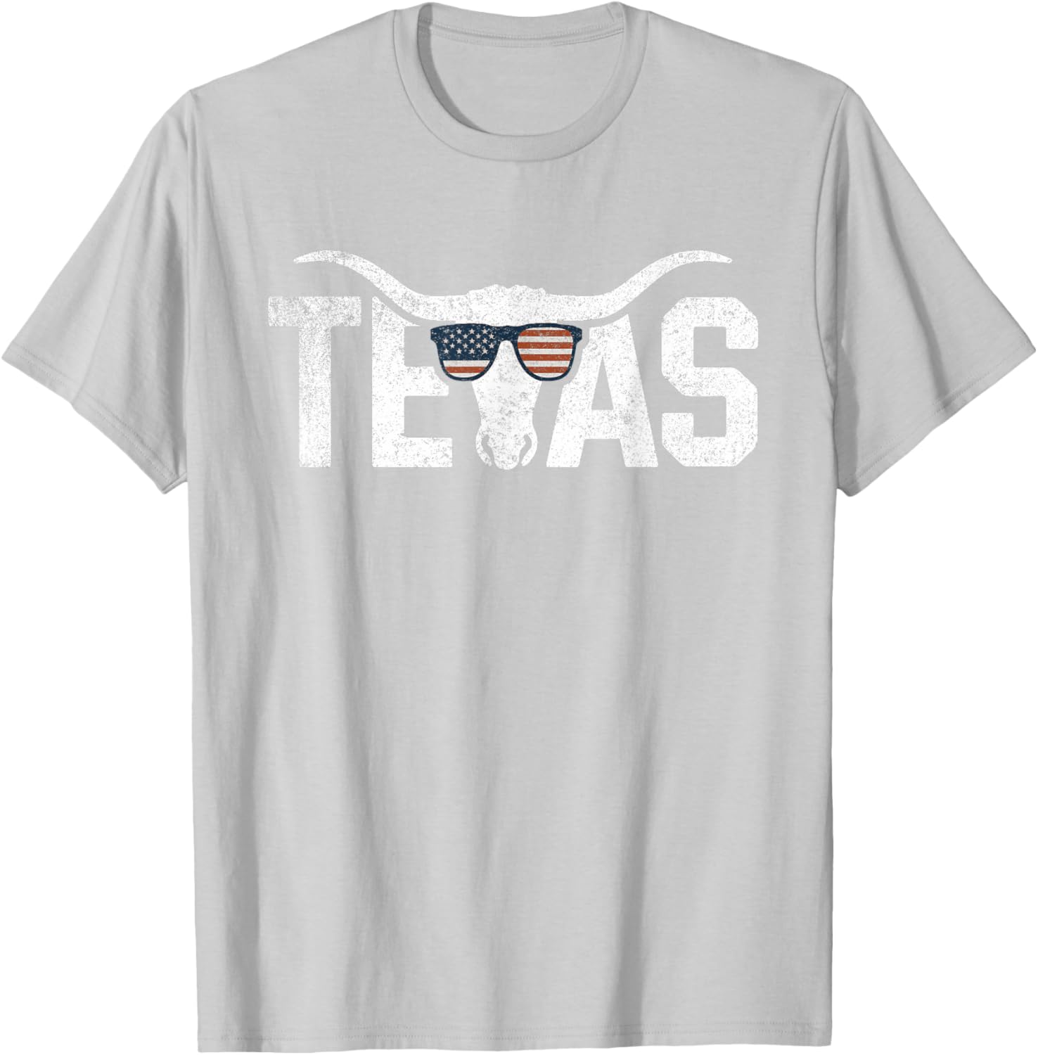 Texas Vintage Retro T-Shirt - T-Shirt | Ash