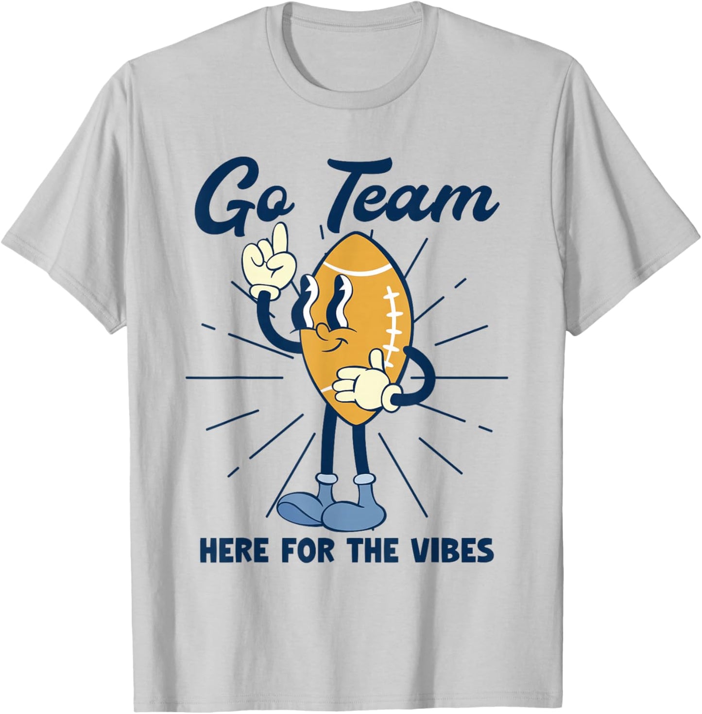 Yay Go Sports Team Funny I Just Hope Both Teams Have Fun T-Shirt - T-Shirt | Ash