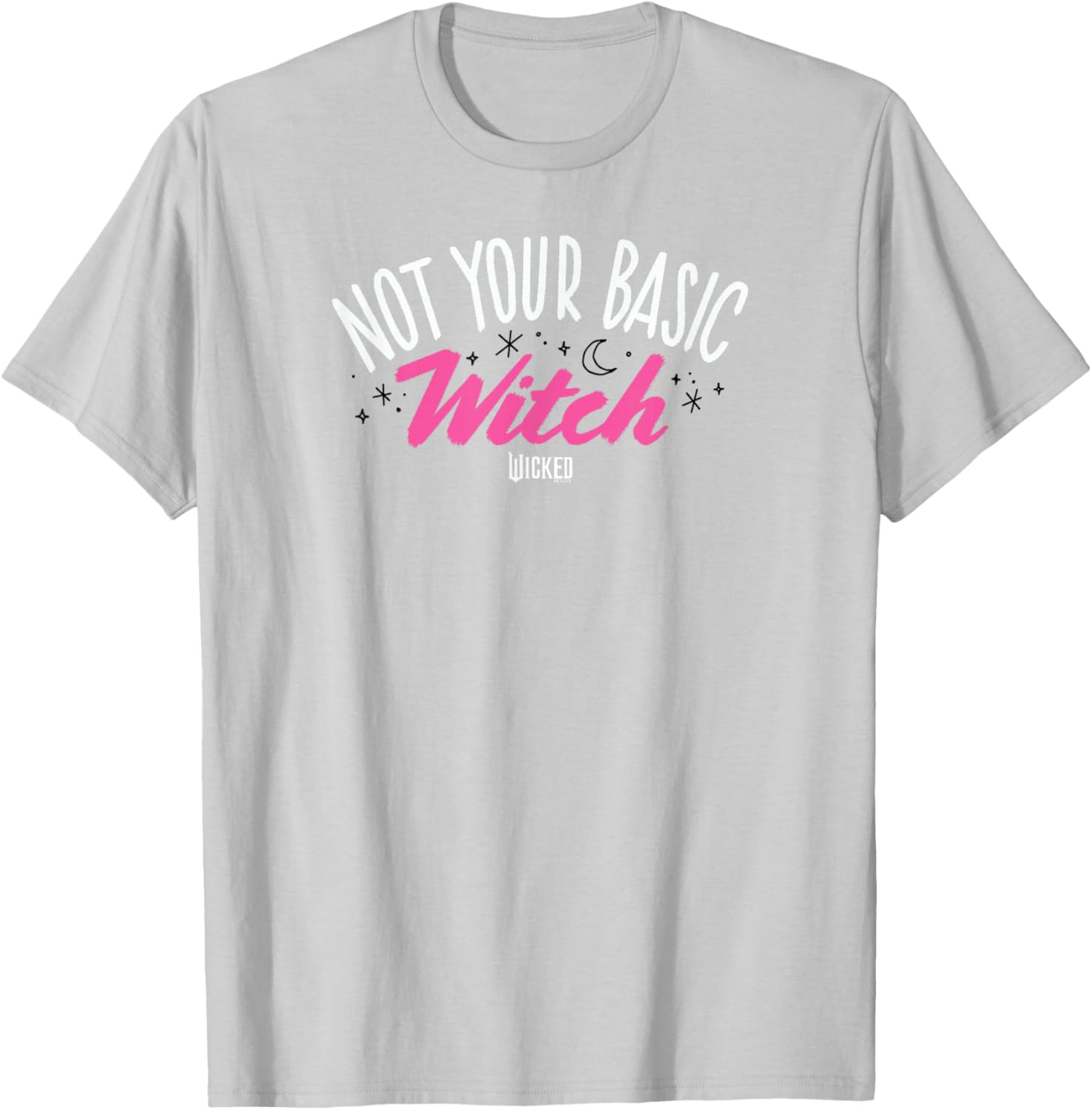 Wicked Not Your Basic Witch T-Shirt - T-Shirt | Ash