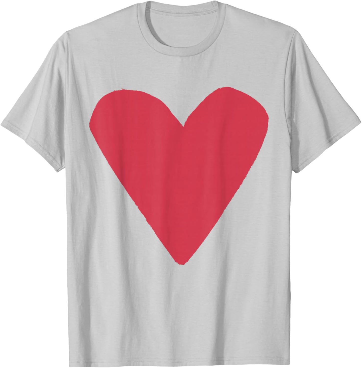 Red Heart Pink T-Shirt - T-Shirt | Ash