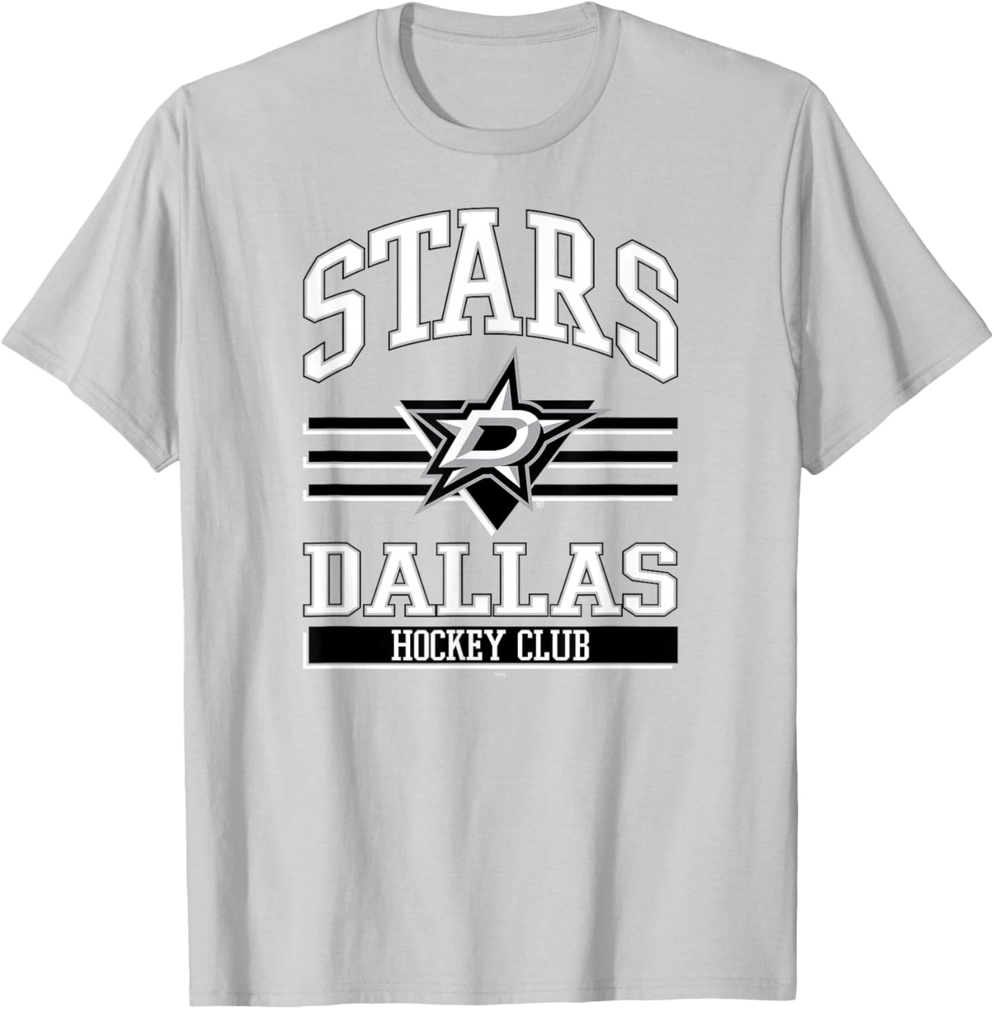 Dallas Stars Hockey Club Green Officially Licensed T-Shirt - T-Shirt | Ash