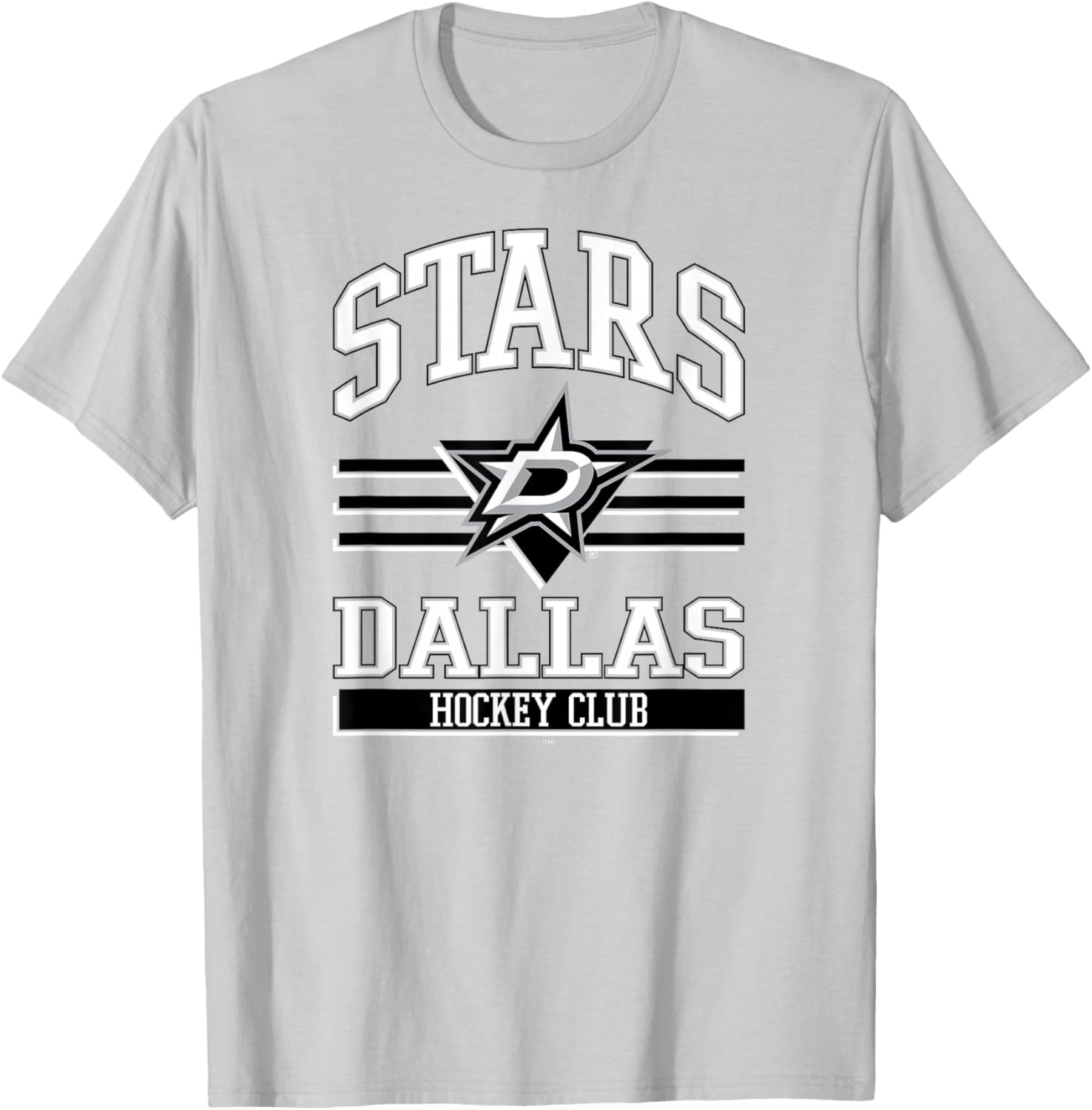 Dallas Stars Hockey Club Green Officially Licensed T-Shirt - T-Shirt | Ash