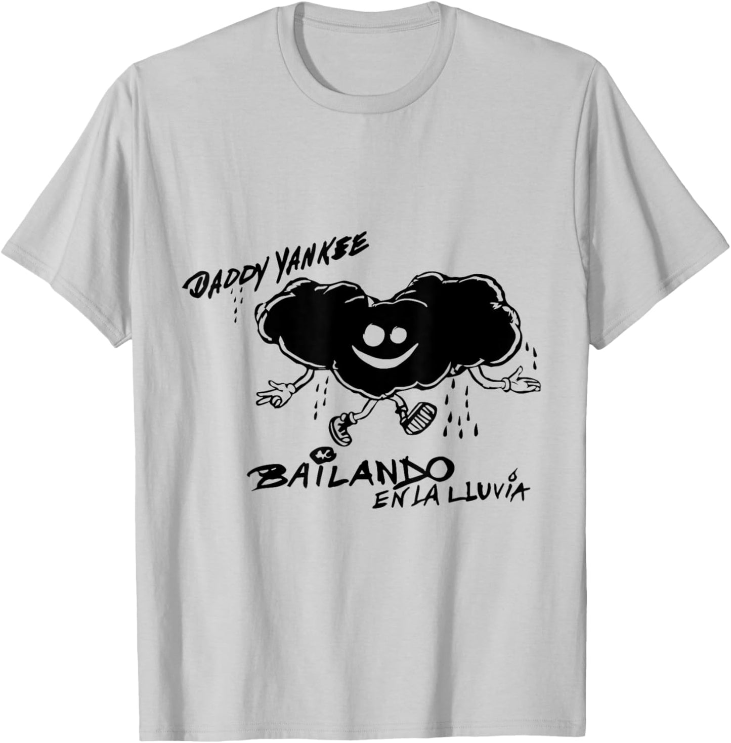 Official Bailando en La Lluvia cover merch T-Shirt - T-Shirt | Ash