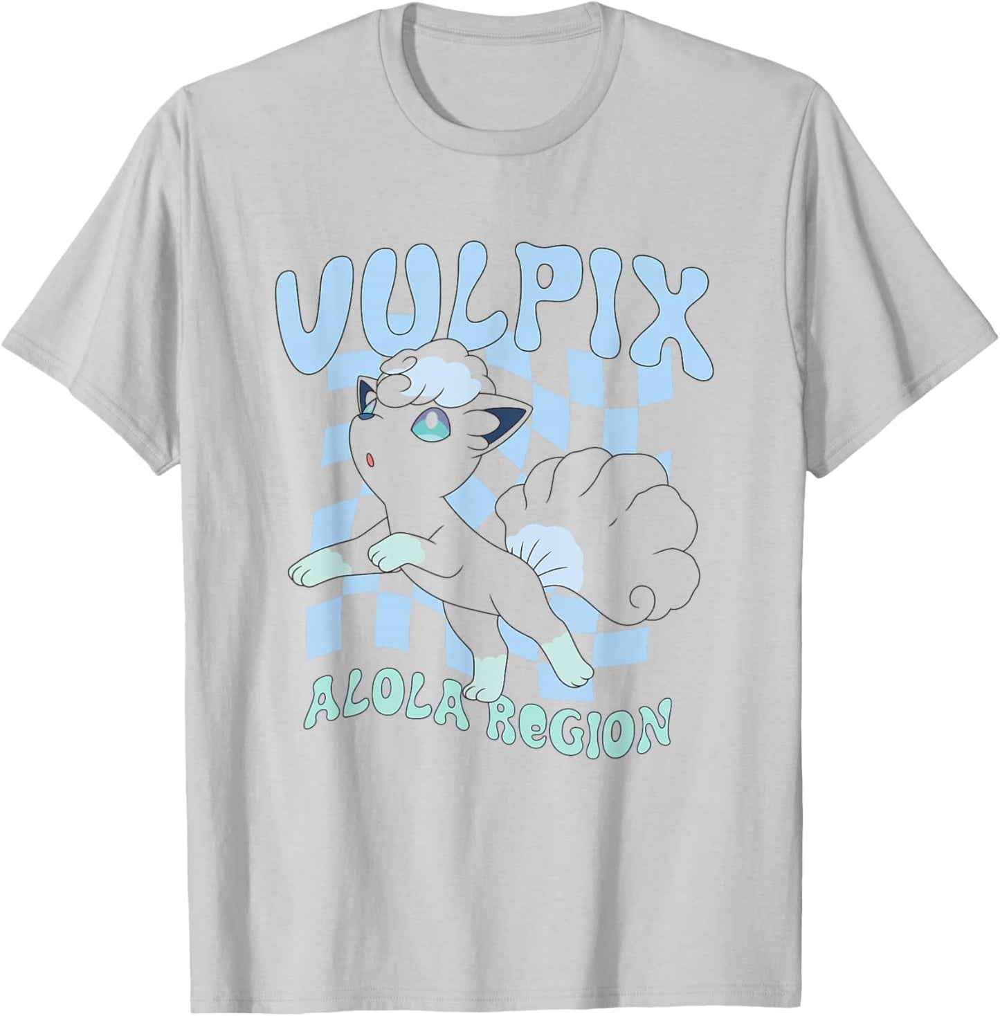 Pokémon Vulpix Alola Region Ice Type Majestic Portrait T-Shirt - T-Shirt | Ash