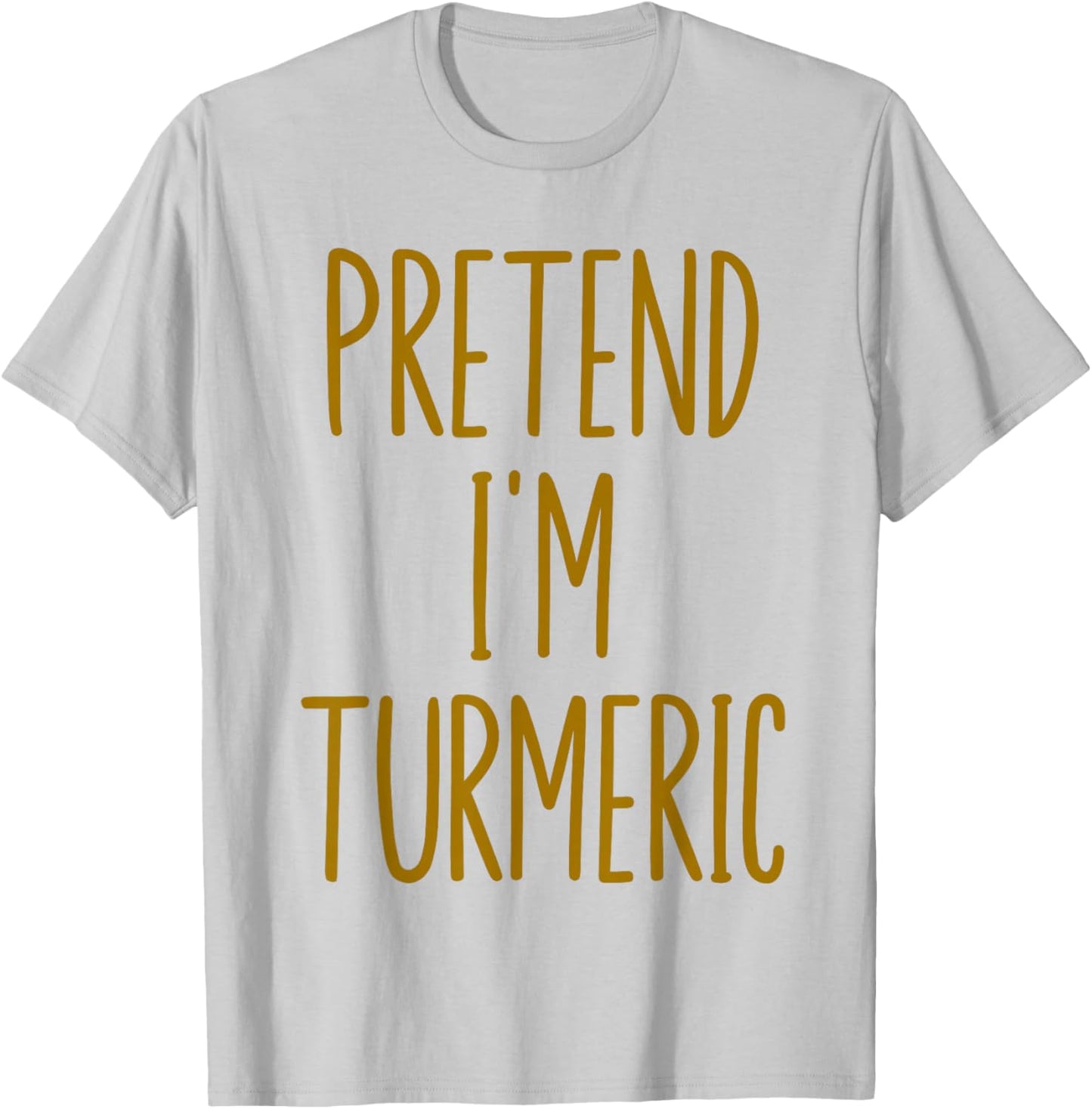 Turmeric Costume Kids Funny Turmeric Group Halloween Costume T-Shirt - T-Shirt | Ash
