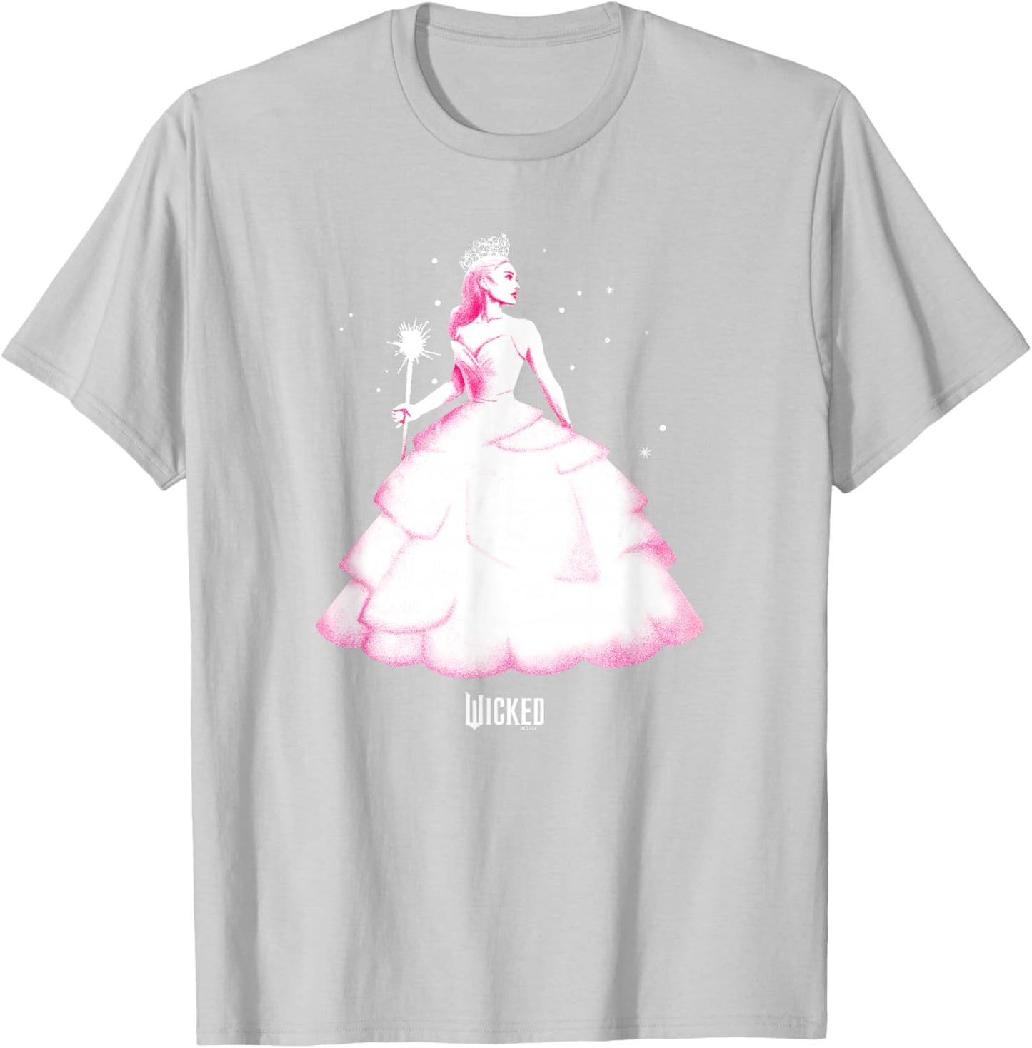 Wicked Glinda Tonal Pose T-Shirt - T-Shirt | Ash