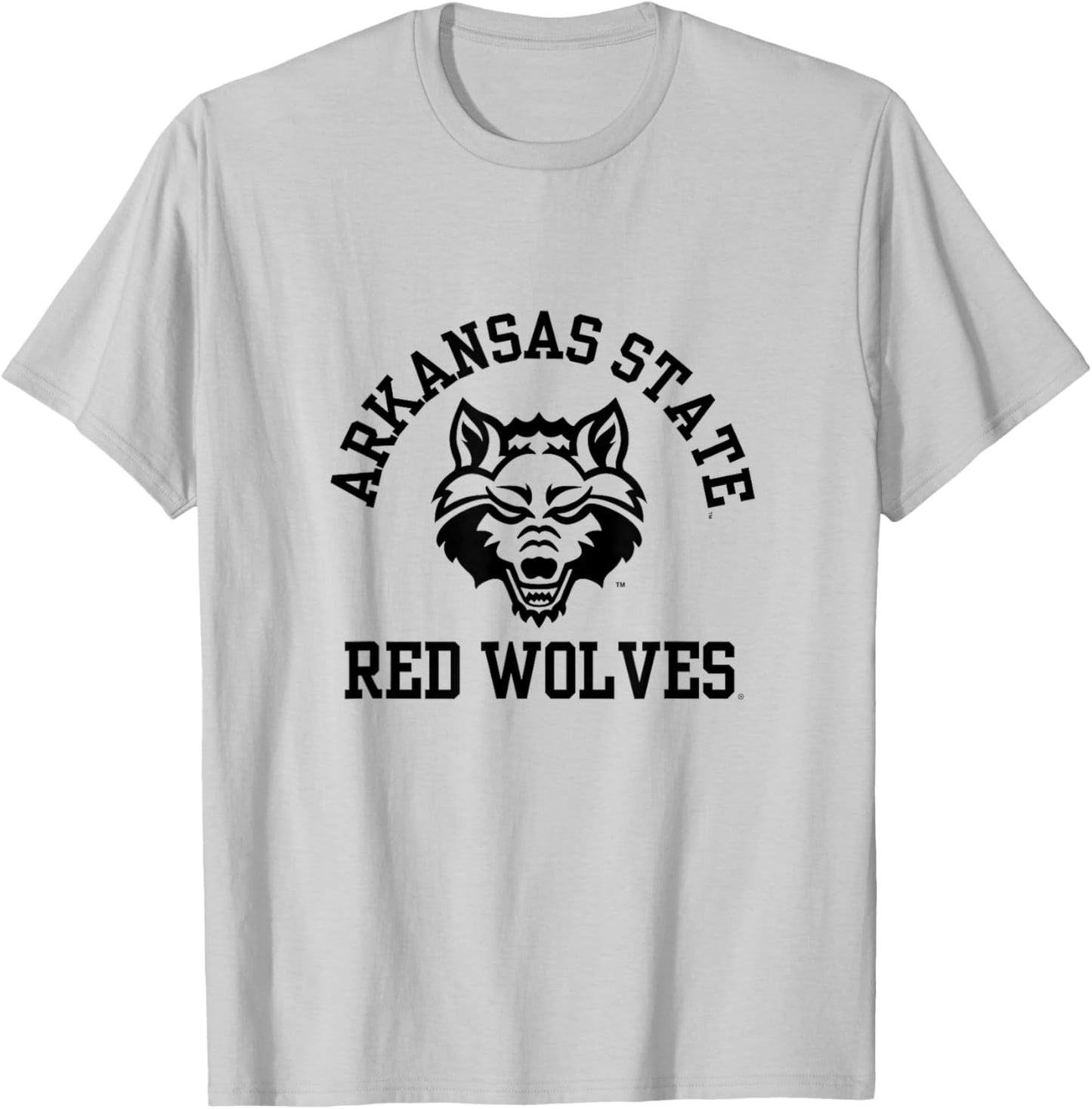 Arkansas State Wolves | Official NCAA Merch | OCAKS04 T-Shirt - T-Shirt | Ash