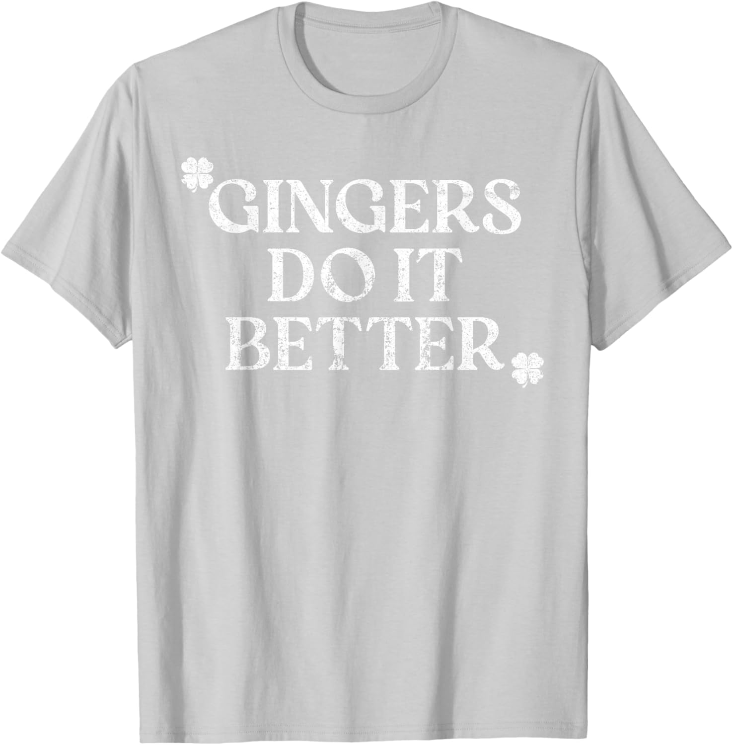 Gingers Do It Better St Patrick's Day Dibs on The Gingers T-Shirt - T-Shirt | Ash