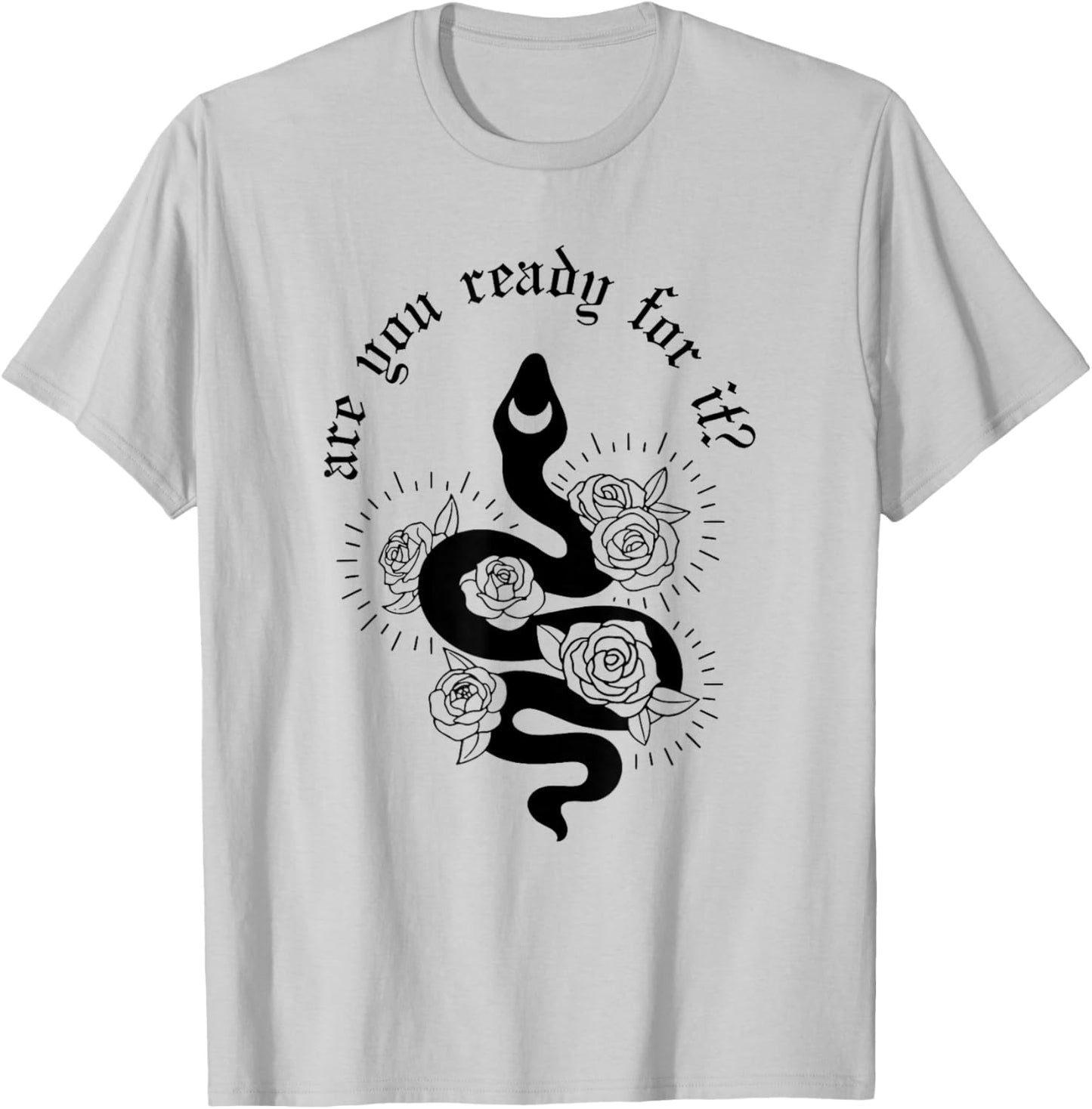 Are you ready for it Rep expression Snake T-Shirt - T-Shirt | Ash
