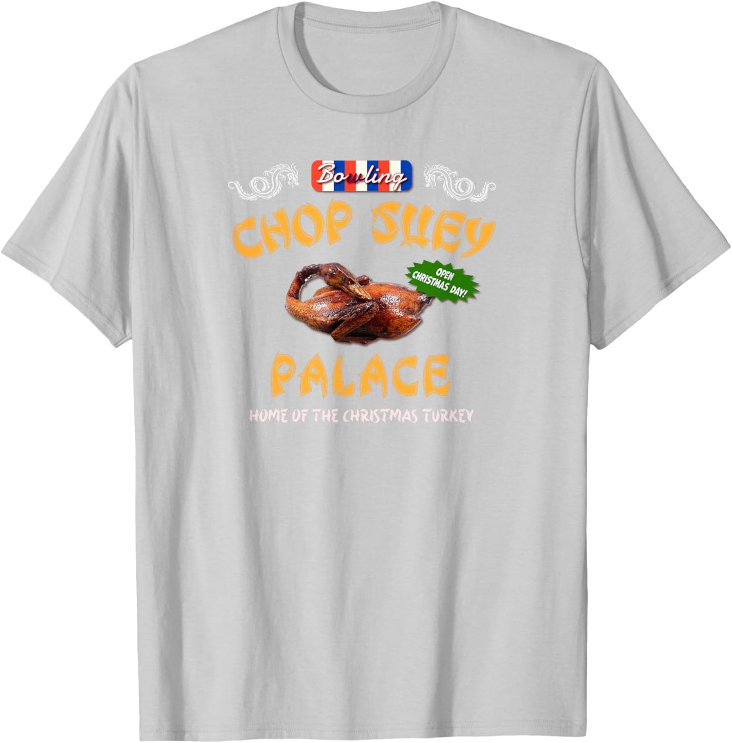 Christmas Story Chop Suey Palace Funny 80s Classic Chinese T-Shirt - T-Shirt | Ash
