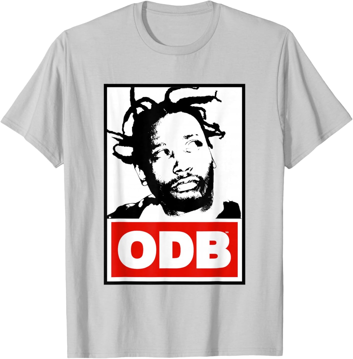 Ol' Dirty Bastard ODB Fashion Brand Parody T-Shirt - T-Shirt | Ash