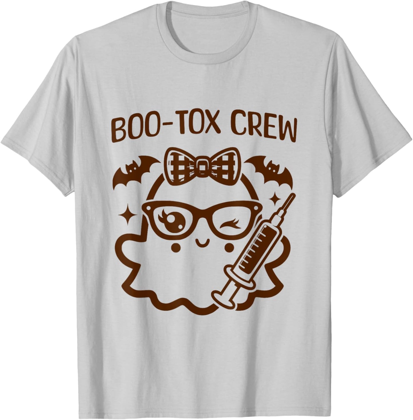 BOO-Tox Nurse Injector Halloween Filler Botox Dysport T-Shirt - T-Shirt | Ash