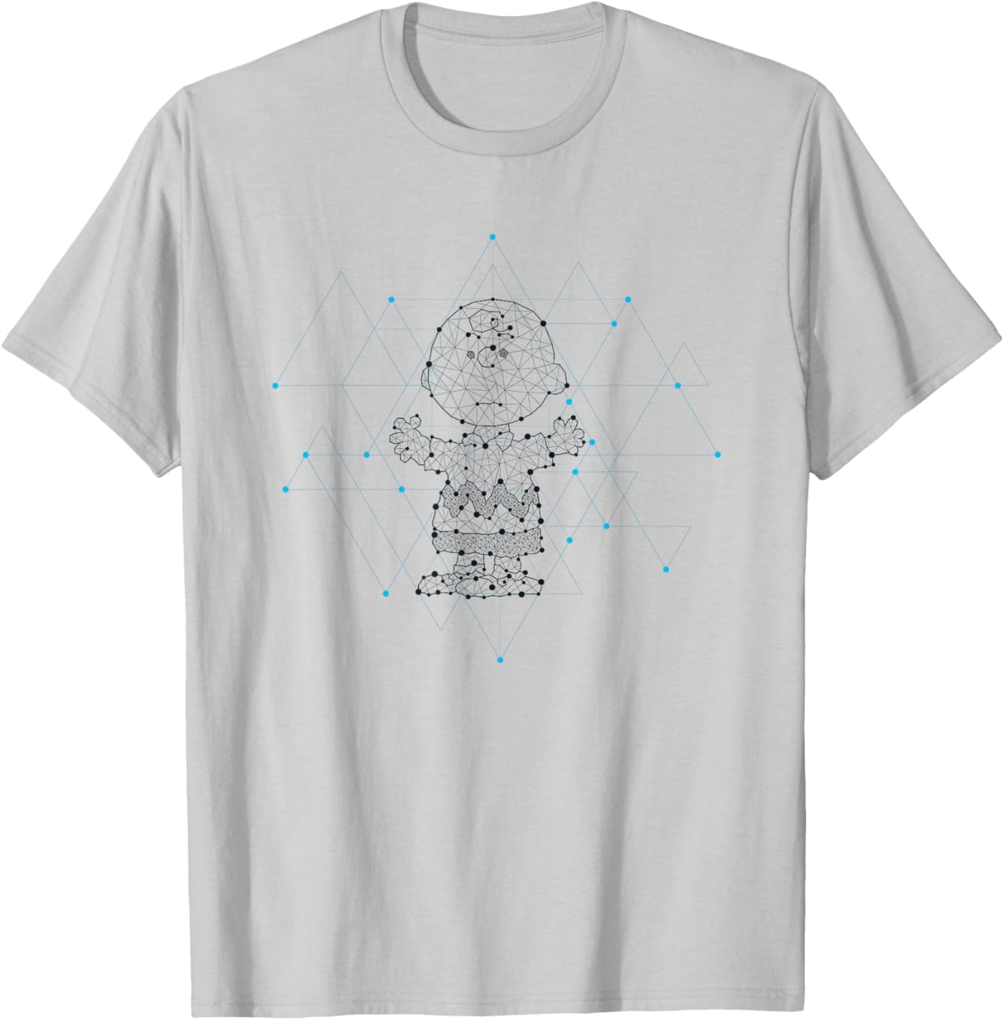 Peanuts Cosmic Charlie Brown T-Shirt - T-Shirt | Ash