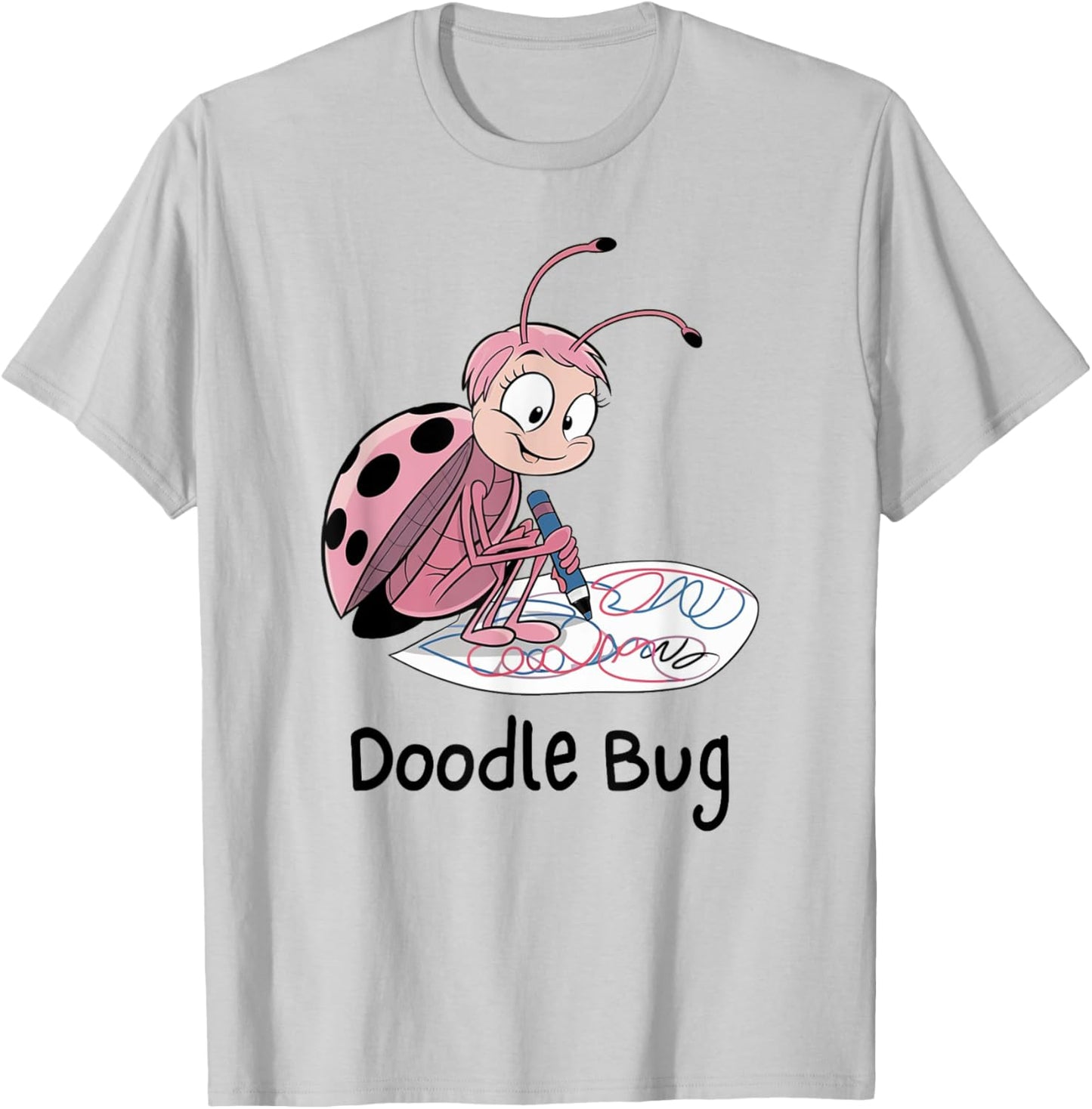 Doodle Bug T-Shirt - T-Shirt | Ash