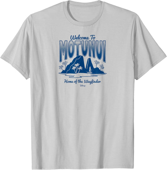 Moana 2 - Welcome to Motunui Home of the Wayfinder T-Shirt - T-Shirt | Ash