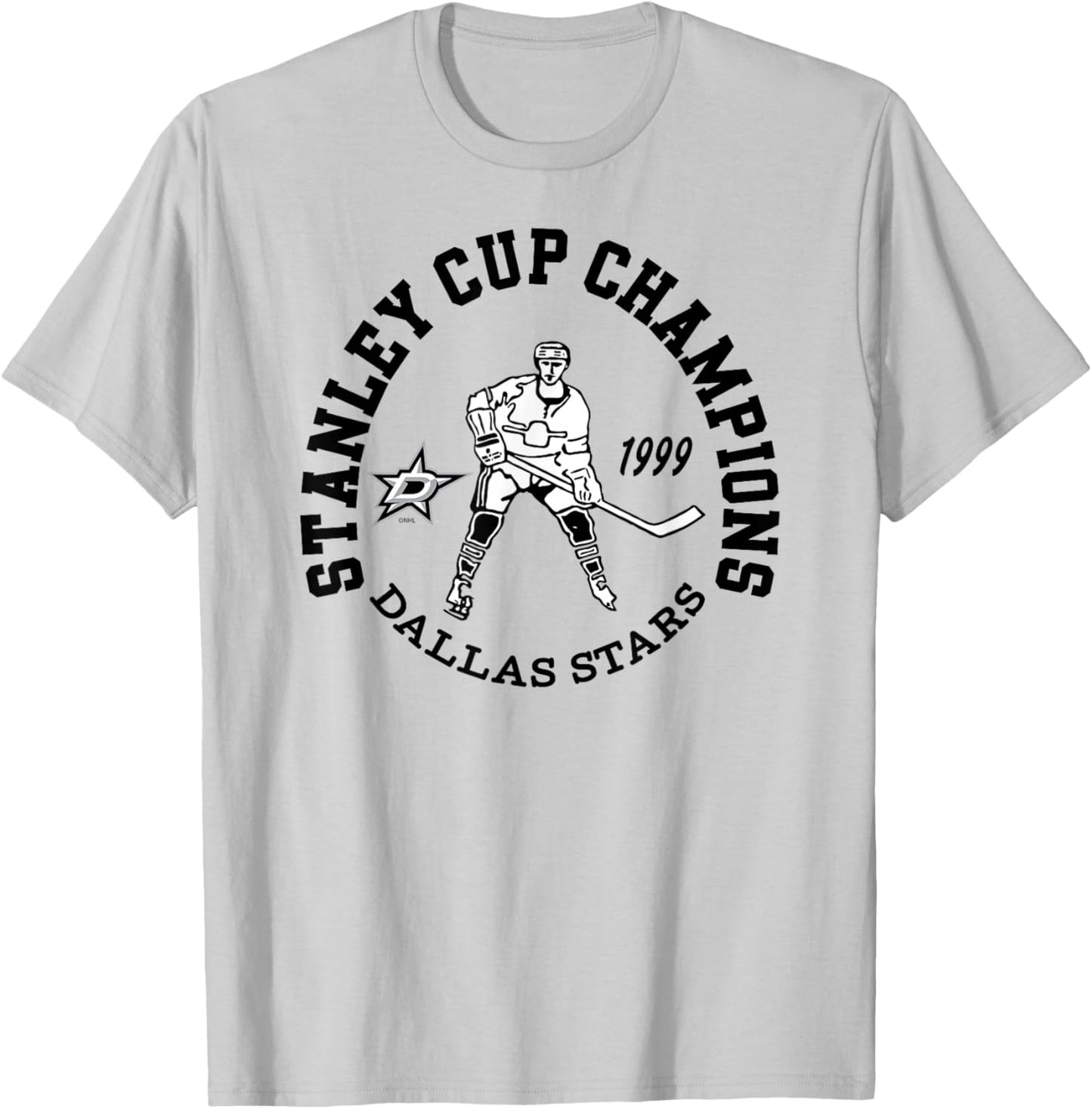 Dallas Stars Stanley Cup Champions 1999 Green T-Shirt - T-Shirt | Ash