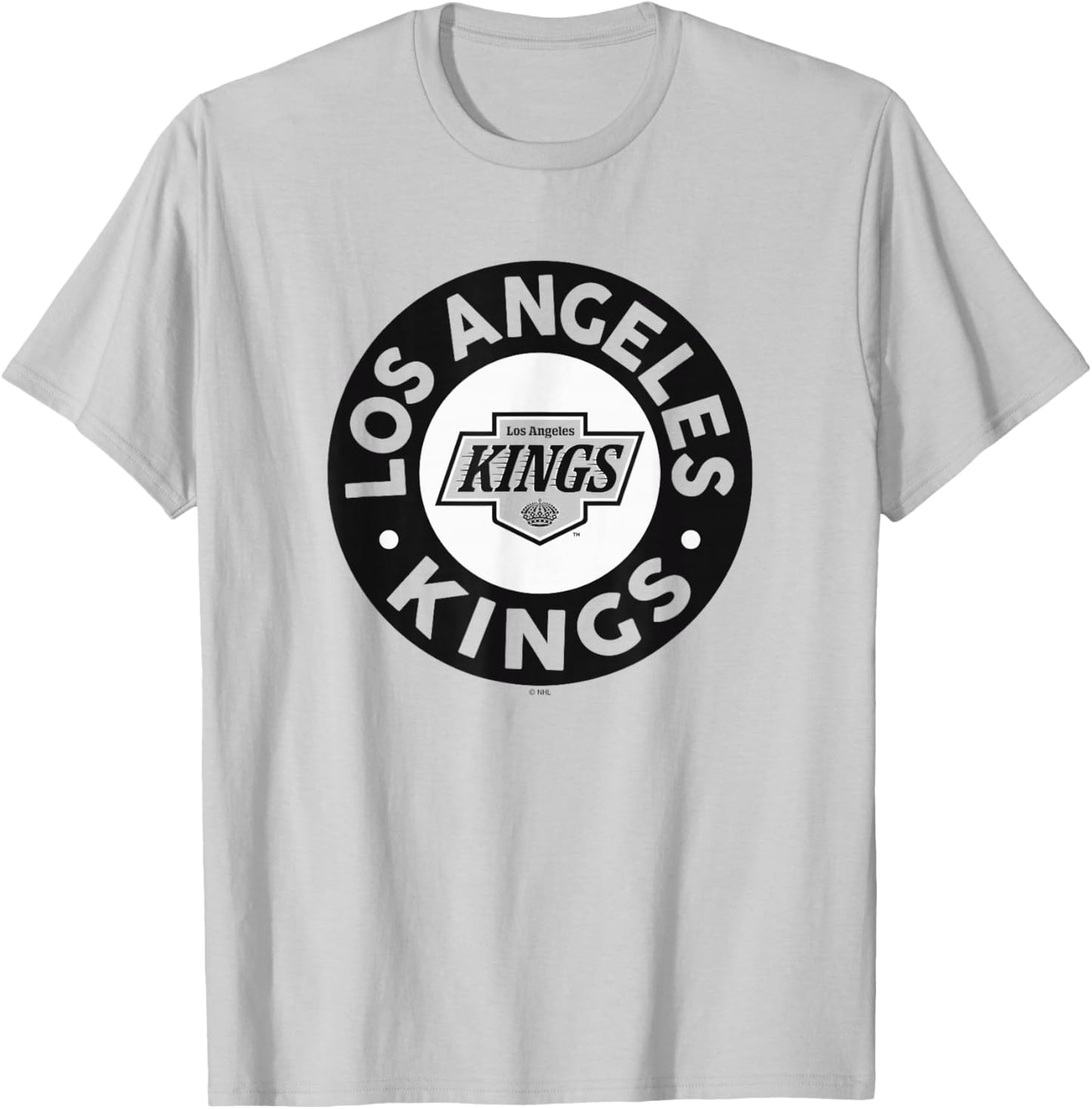Los Angeles Kings Symbol Gray Officially Licensed T-Shirt - T-Shirt | Ash
