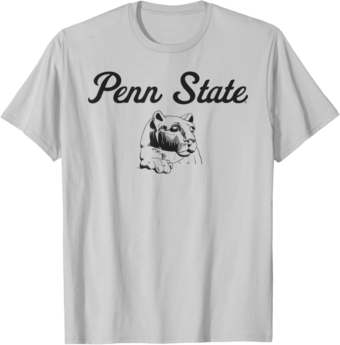 Penn State Nittany Lions Mascot Monument Officially Licensed T-Shirt - T-Shirt | Ash