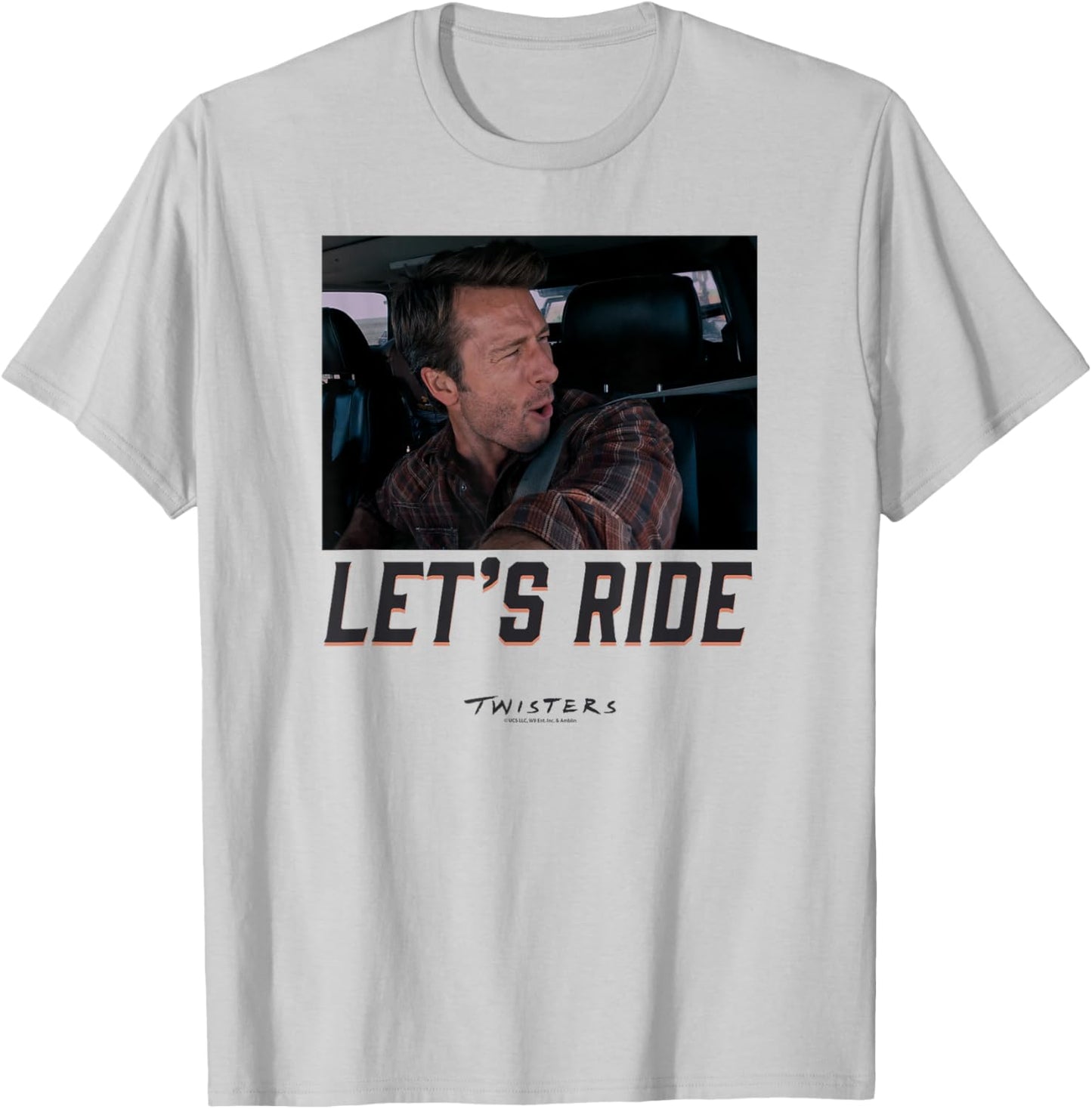 Twisters Tyler Owens Let’s Ride T-Shirt - T-Shirt | Ash