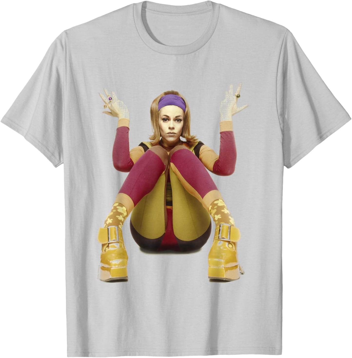 Lady Miss Kier Singer of Deee-Lite By Simon Fowler T-Shirt - T-Shirt | Ash